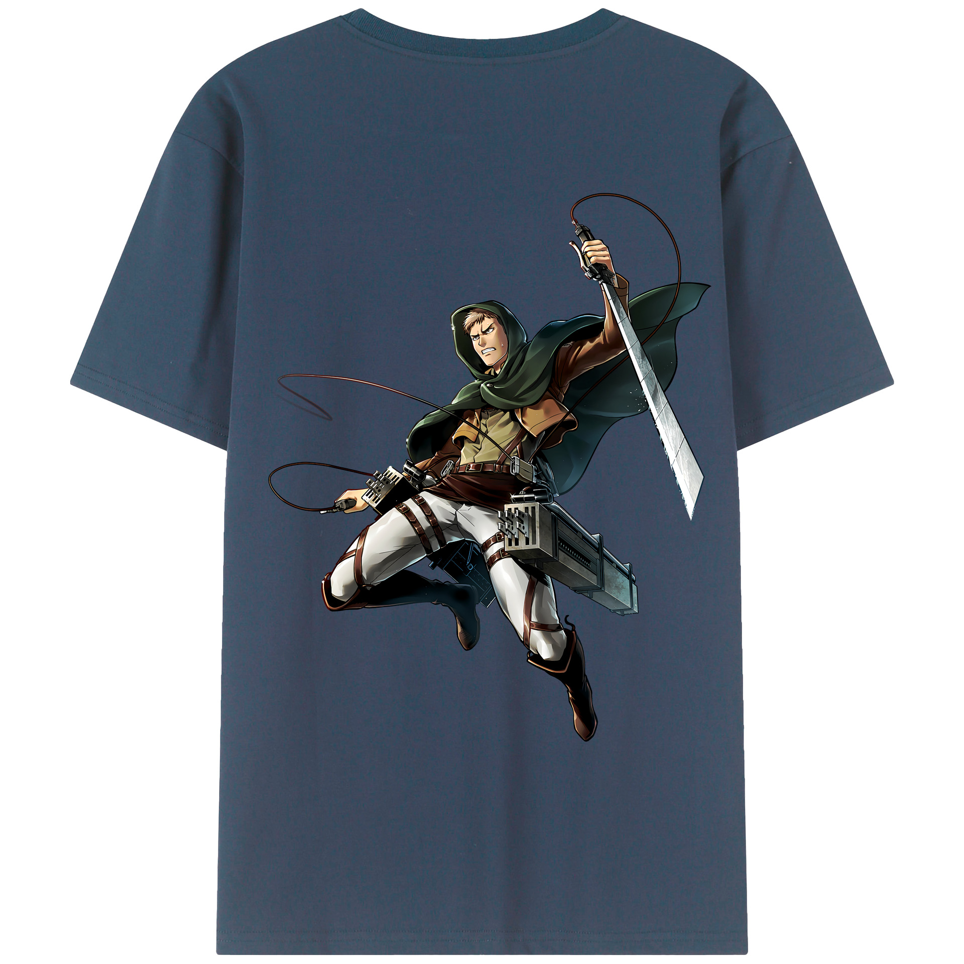 （画像用） 進撃の巨人 Attack on Titan レディース半袖Tシャツ(バックプリント)