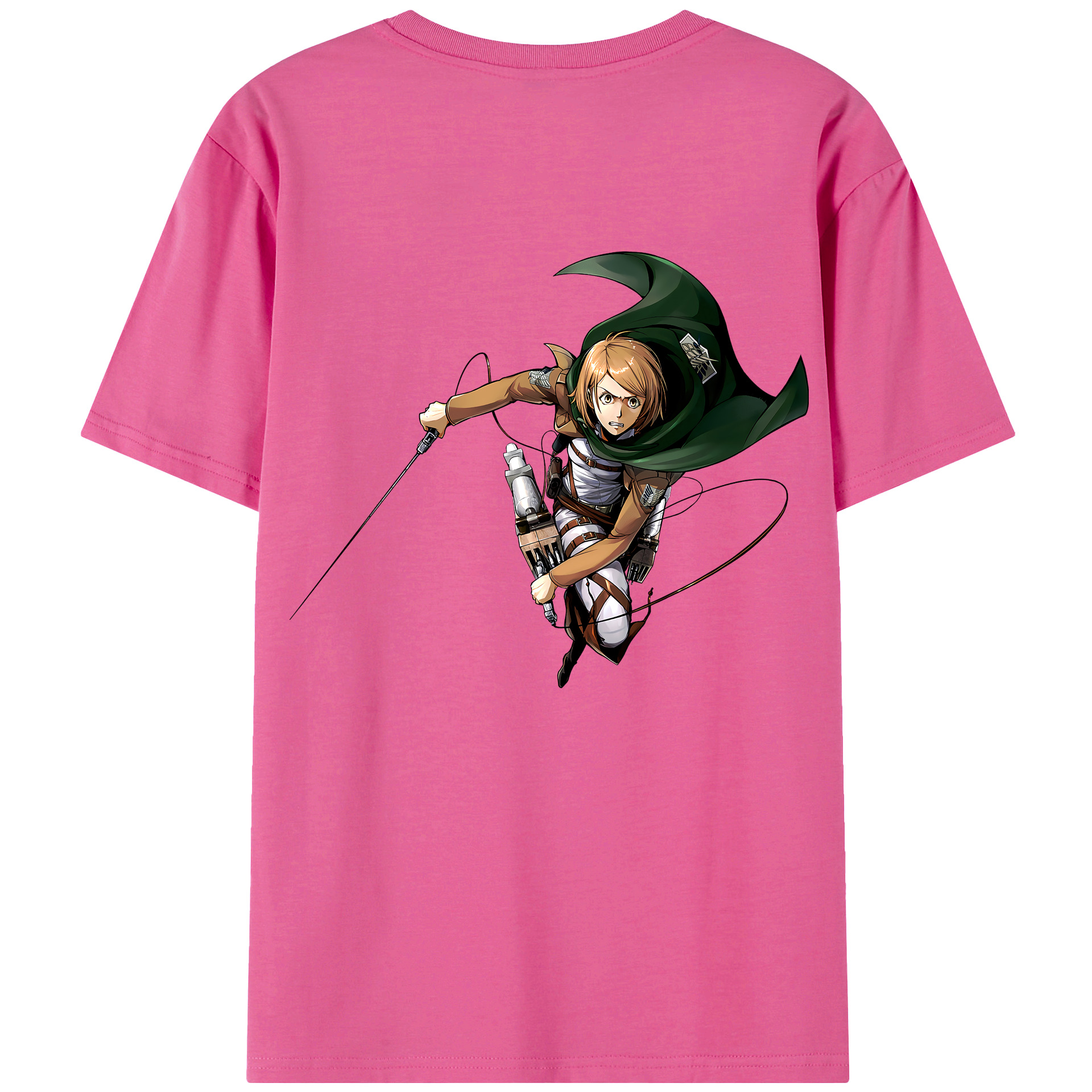 （画像用） 進撃の巨人 ペトラ·ラル Attack on Titan Petra Rall レディース半袖Tシャツ(バックプリント)