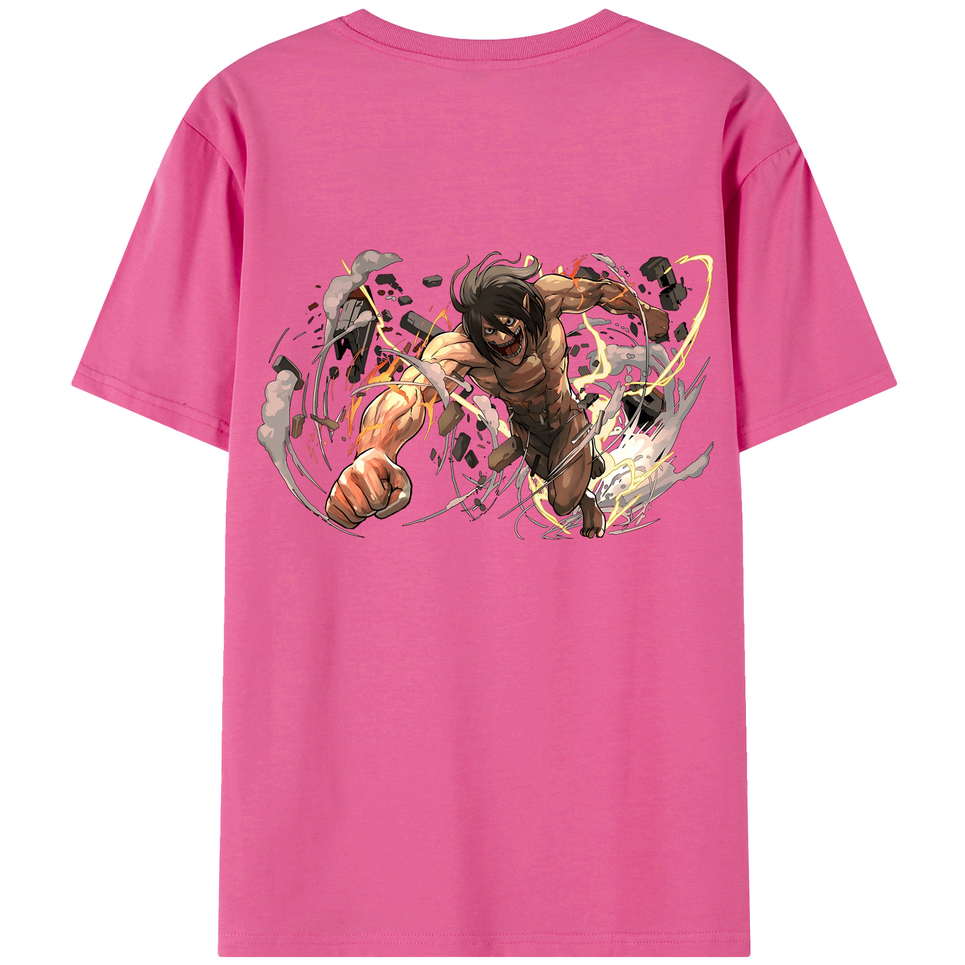 （画像用） 進撃の巨人 Attack on Titan レディース半袖Tシャツ(バックプリント)
