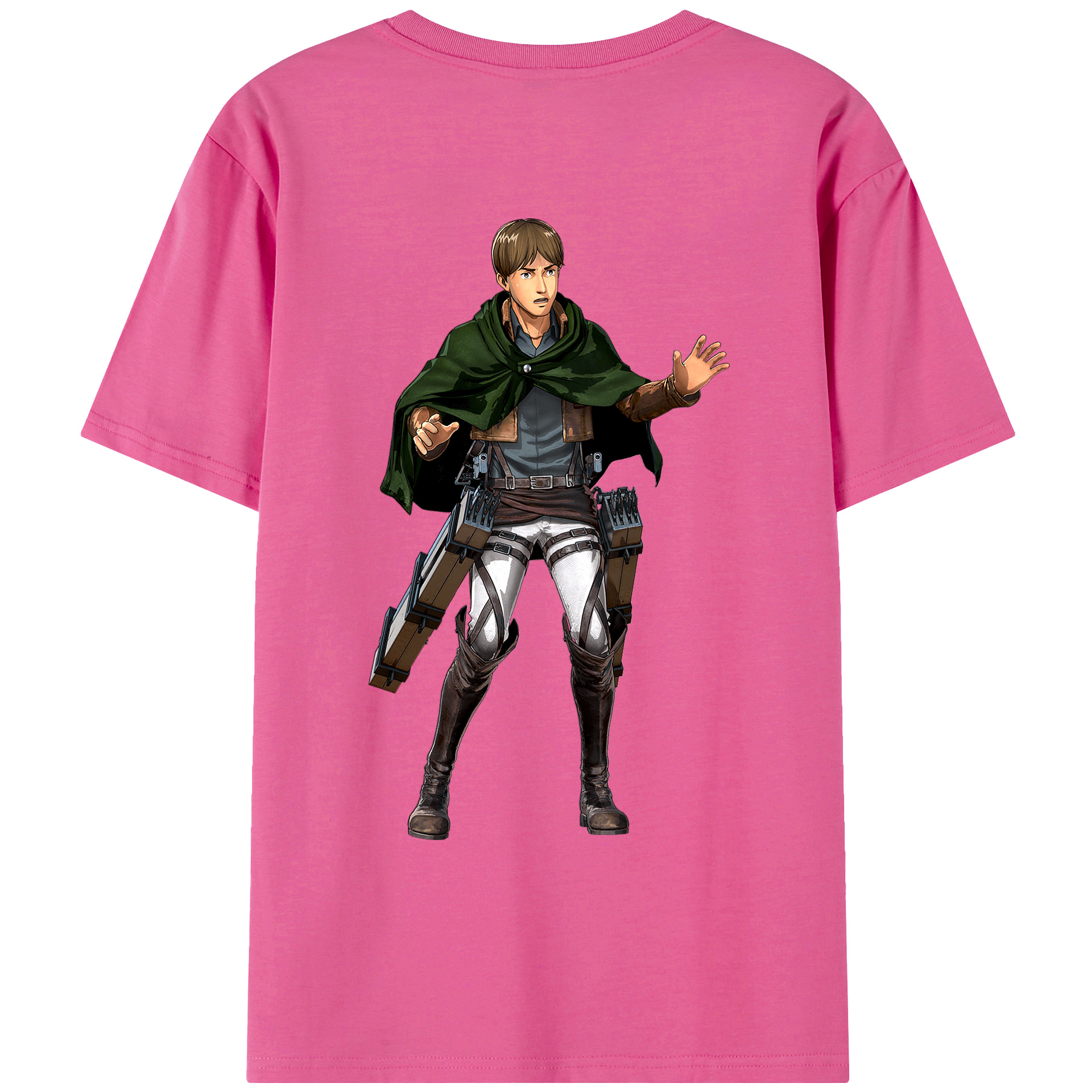 （画像用） 進撃の巨人 Attack on Titan レディース半袖Tシャツ(バックプリント)