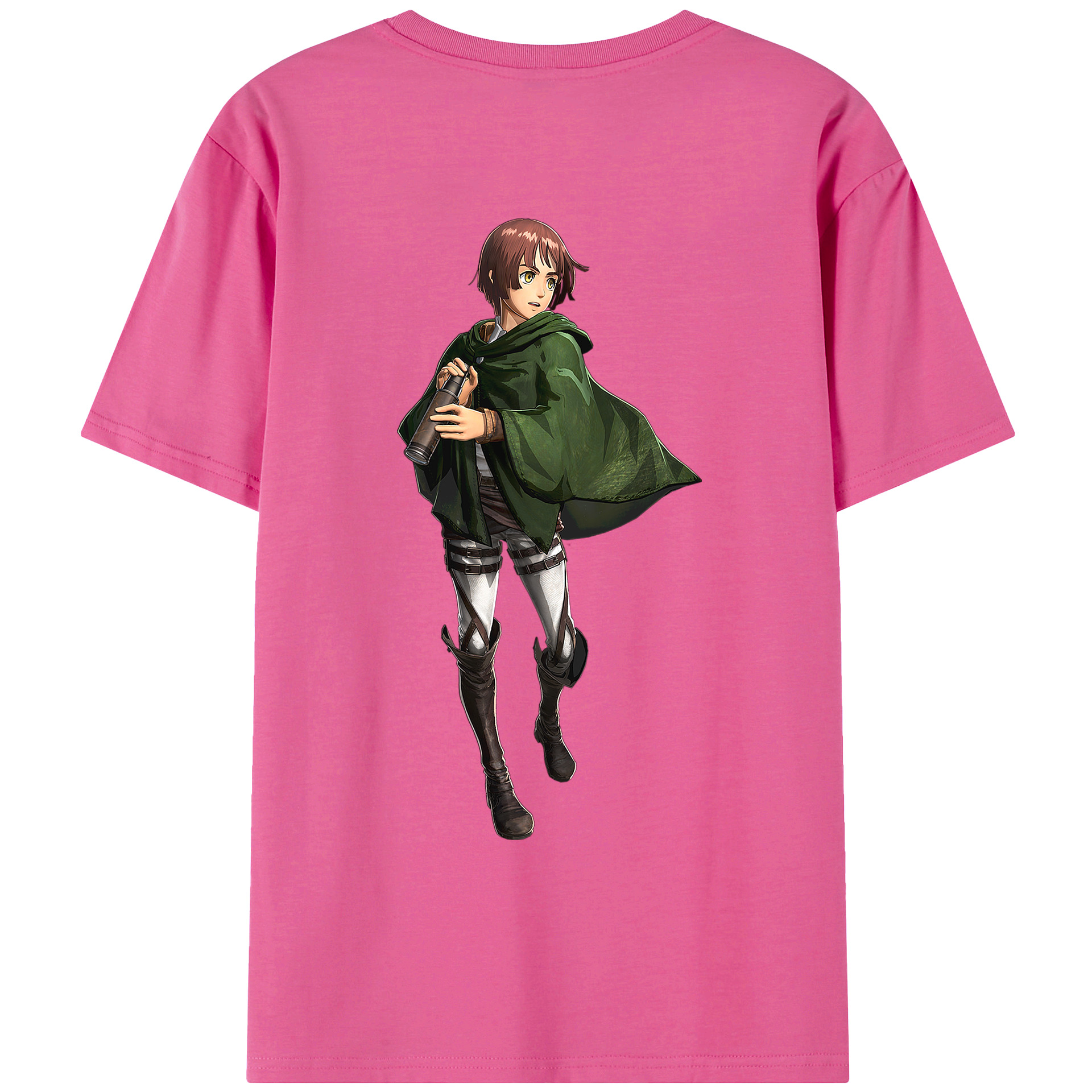 （画像用） 進撃の巨人 Attack on Titan レディース半袖Tシャツ(バックプリント)