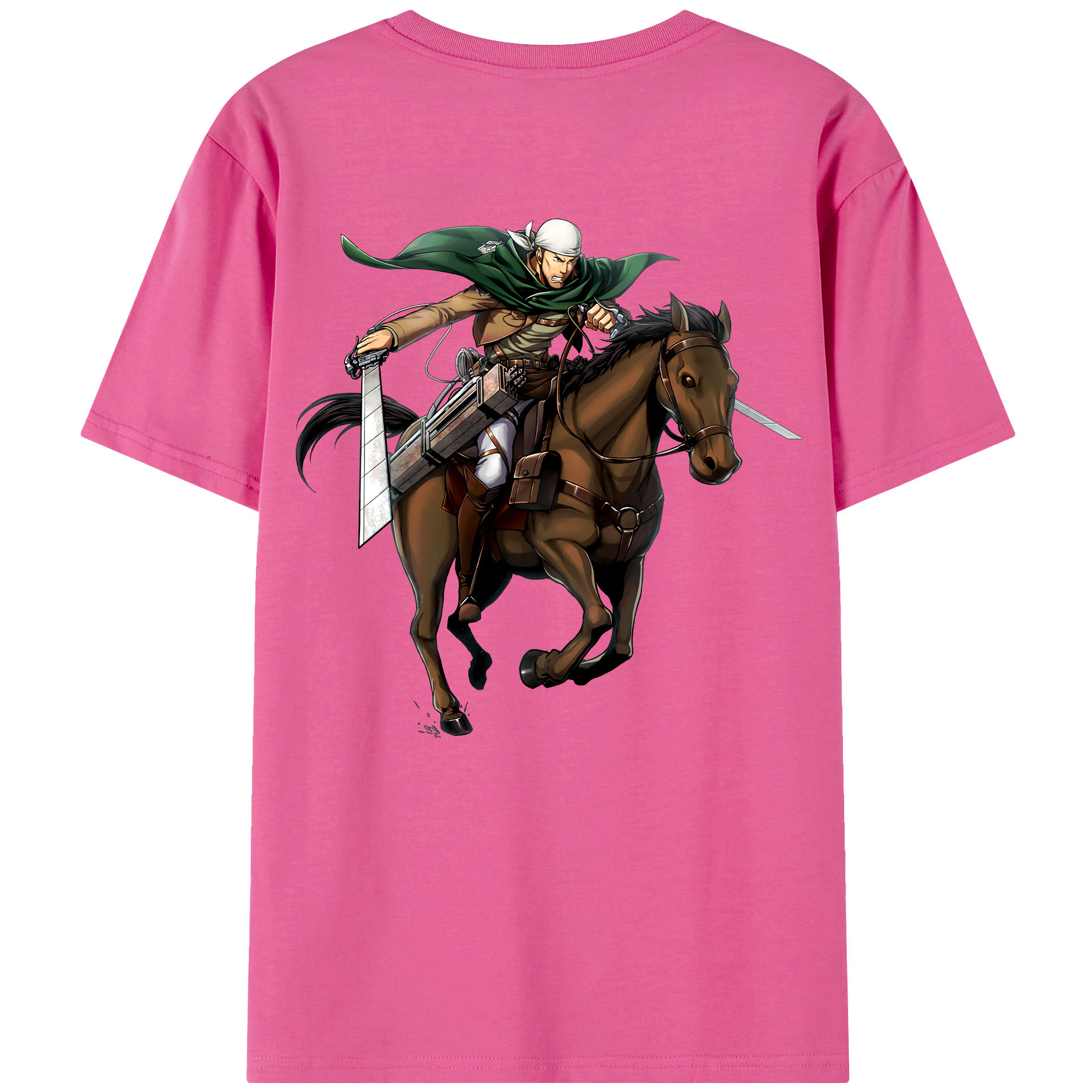 （画像用） 進撃の巨人 Attack on Titan レディース半袖Tシャツ(バックプリント)