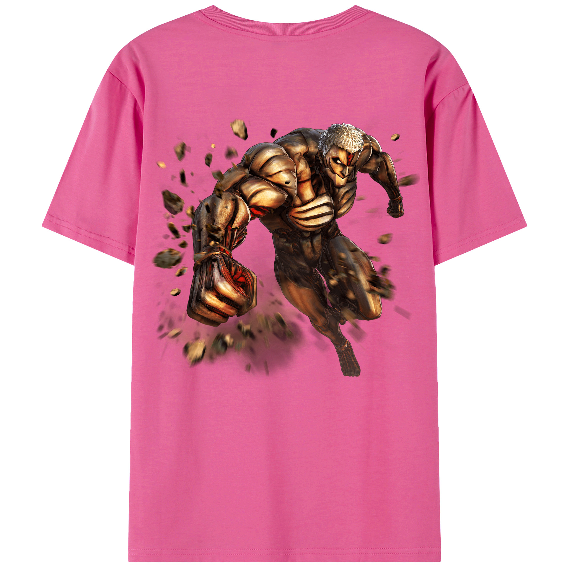 （画像用） 進撃の巨人 Attack on Titan レディース半袖Tシャツ(バックプリント)