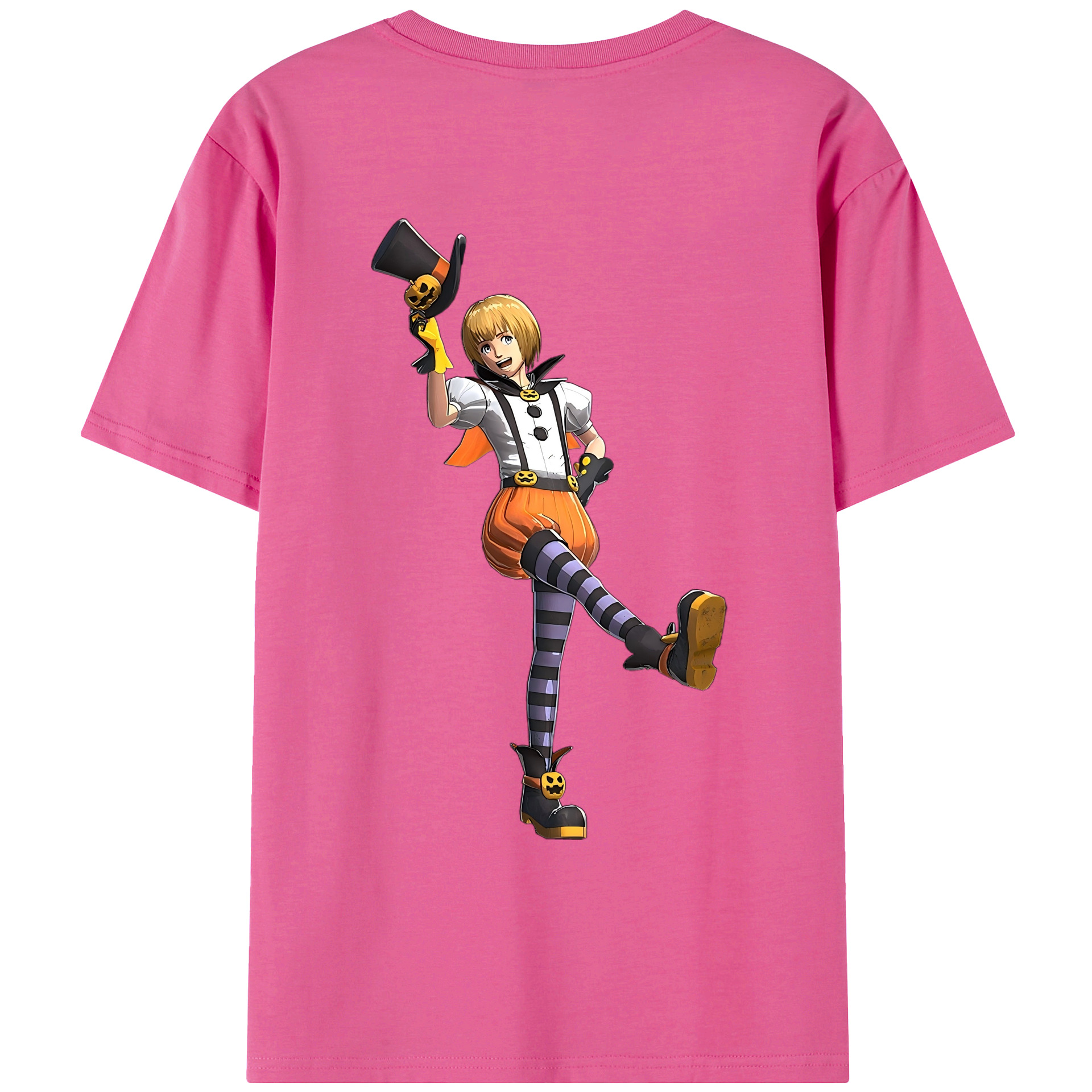 （画像用） 進撃の巨人 アルミン·アルレルト Attack on Titan Armin Arlert レディース半袖Tシャツ(バックプリント)
