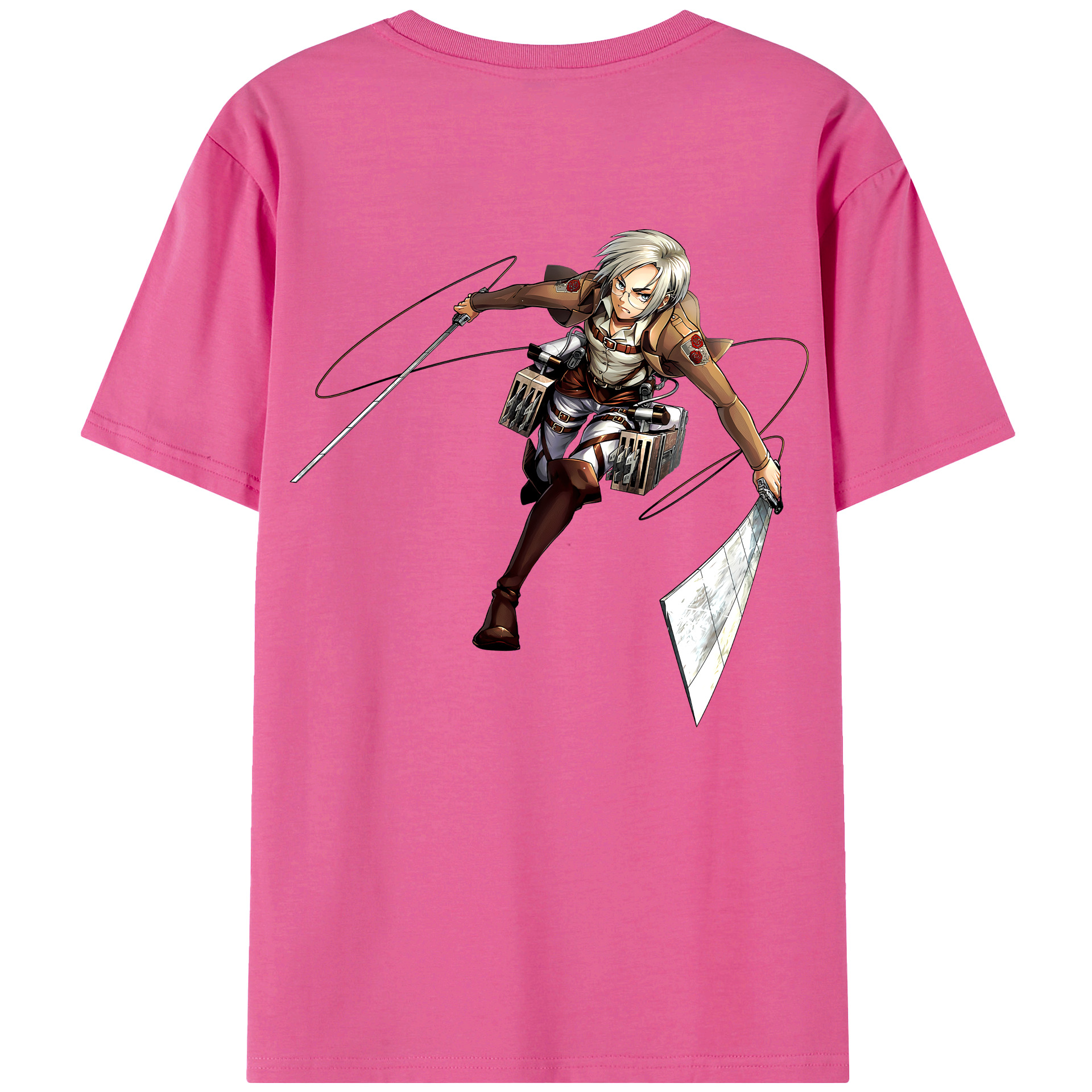 （画像用）  レディース半袖Tシャツ(バックプリント)