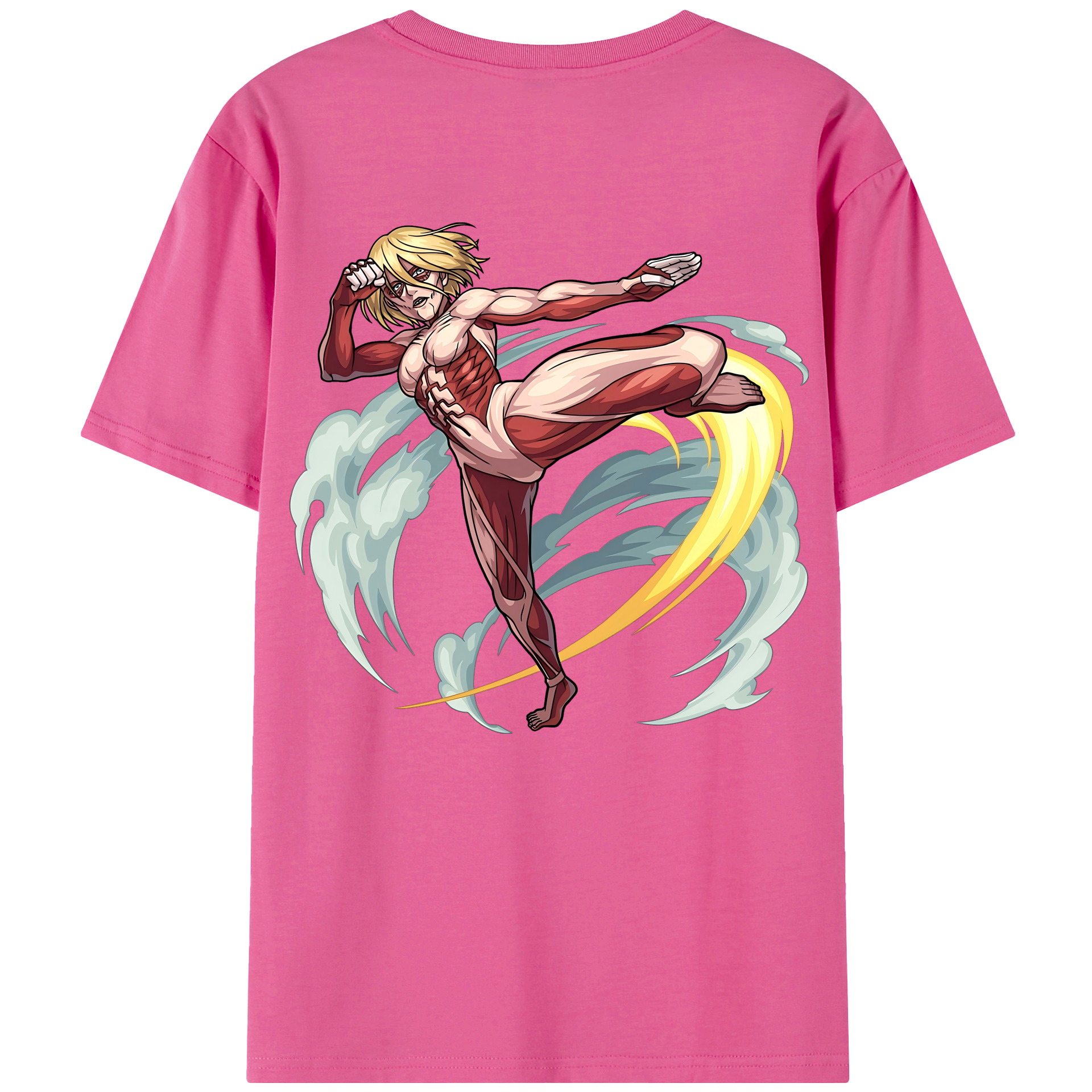 （画像用） 進撃の巨人 Attack on Titan レディース半袖Tシャツ(バックプリント)