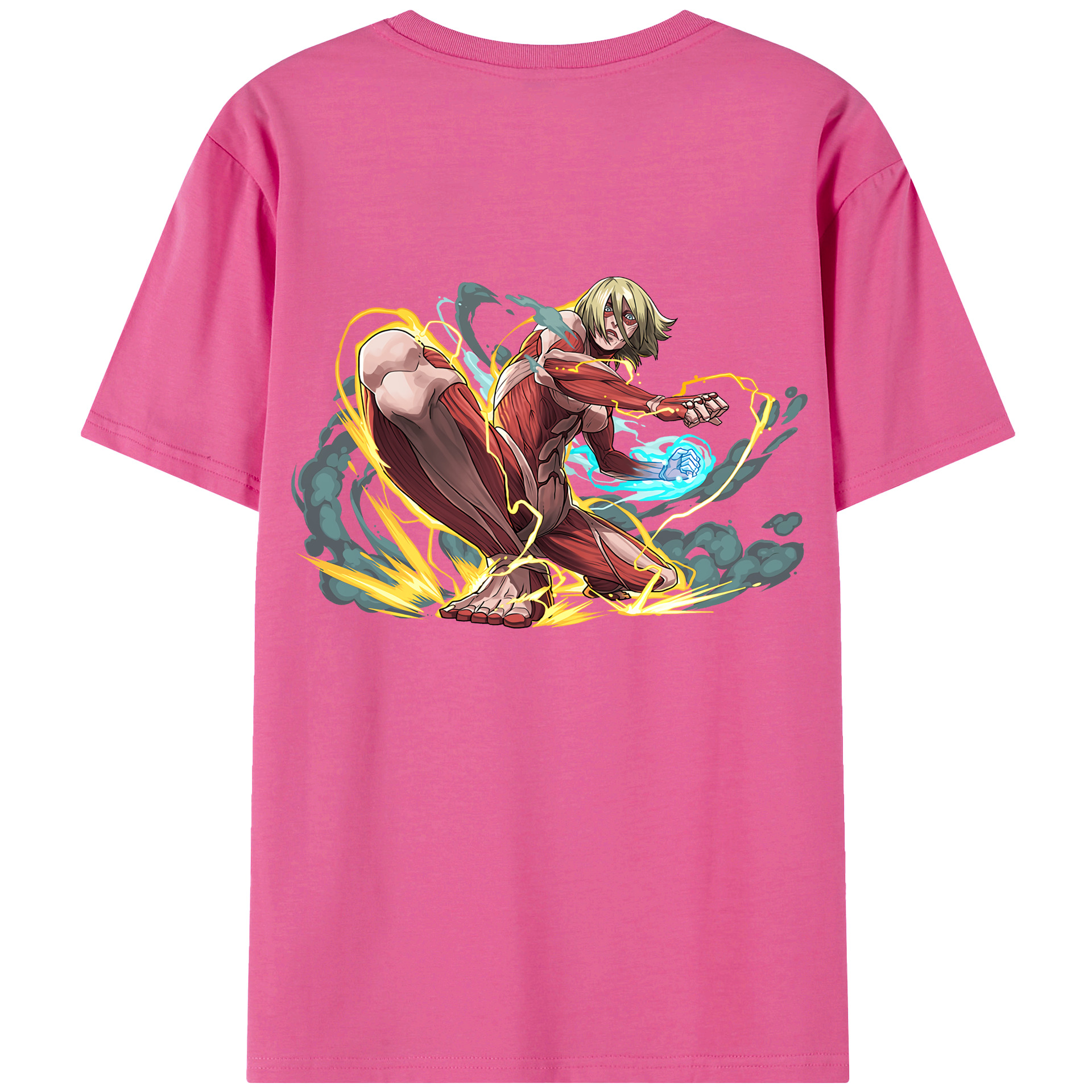 （画像用） 進撃の巨人 Attack on Titan レディース半袖Tシャツ(バックプリント)