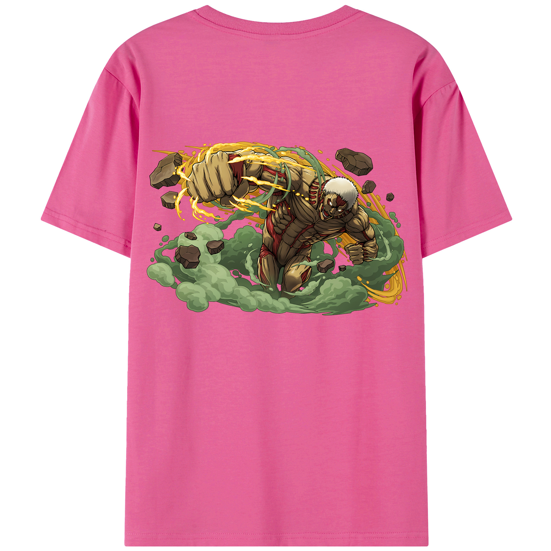 （画像用） 進撃の巨人 Attack on Titan レディース半袖Tシャツ(バックプリント)