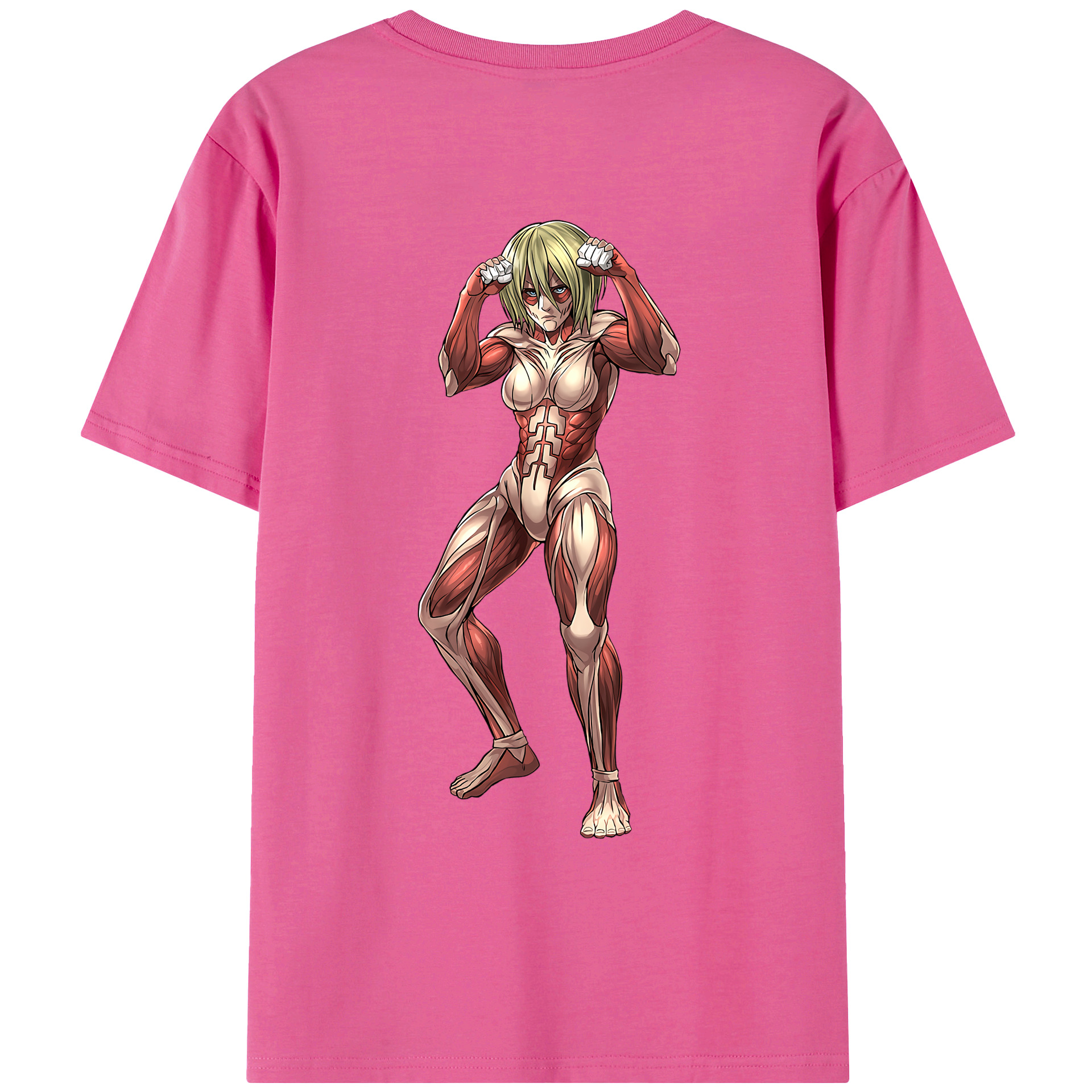 （画像用） 進撃の巨人 Attack on Titan レディース半袖Tシャツ(バックプリント)
