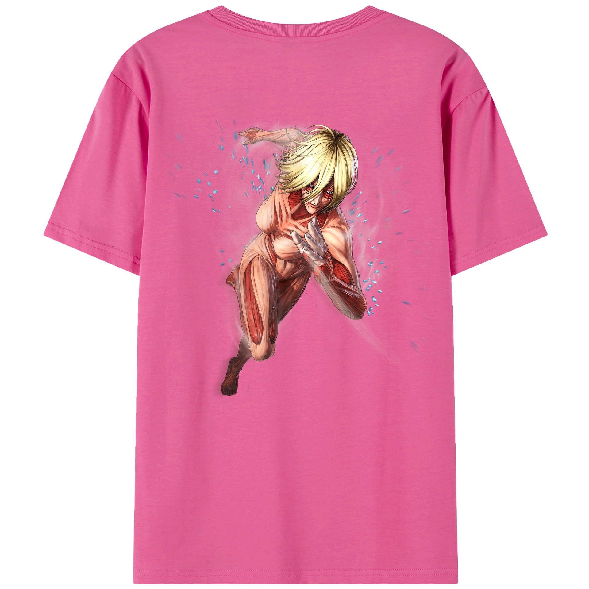 （画像用） 進撃の巨人 Attack on Titan レディース半袖Tシャツ(バックプリント)