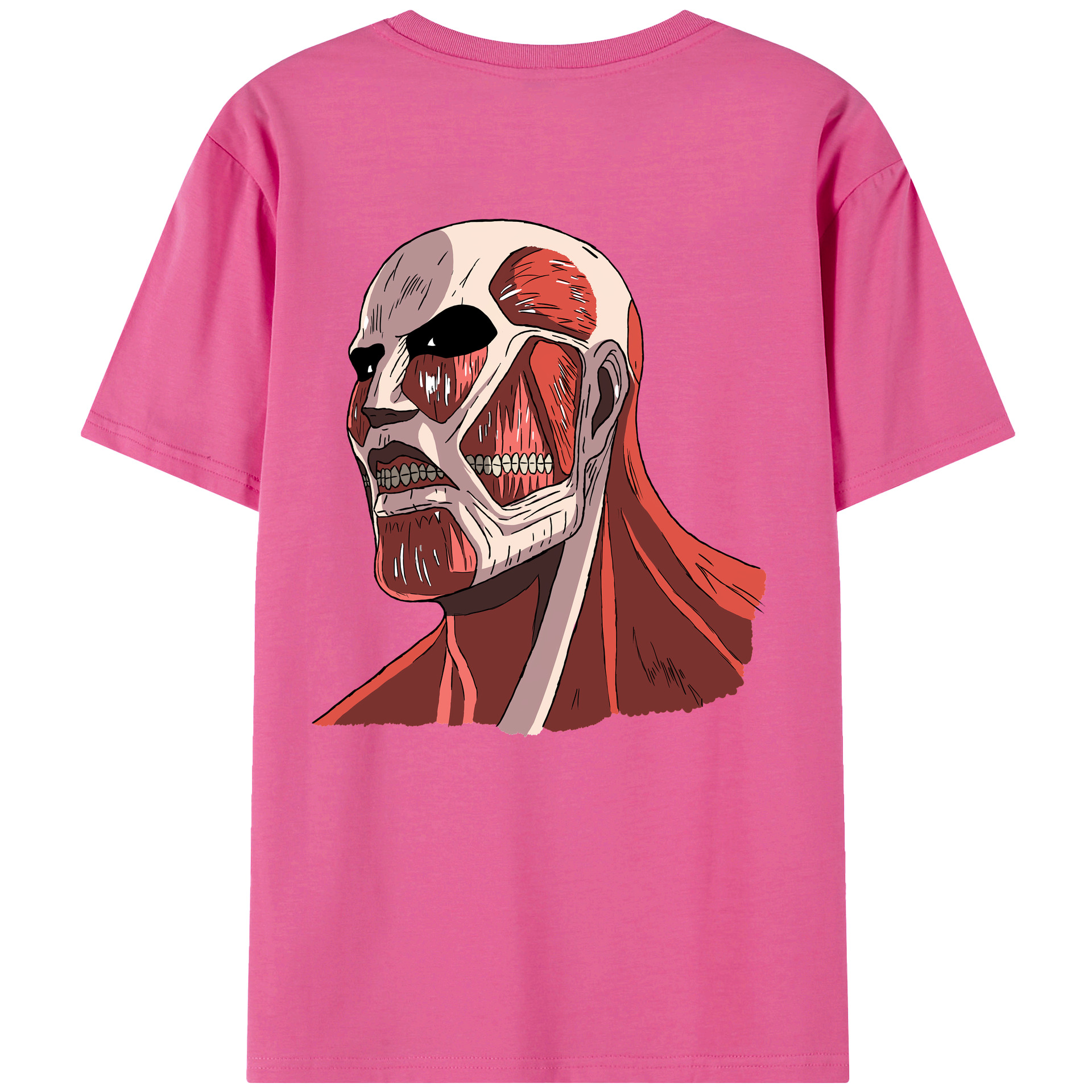 （画像用） 進撃の巨人 Attack on Titan レディース半袖Tシャツ(バックプリント)