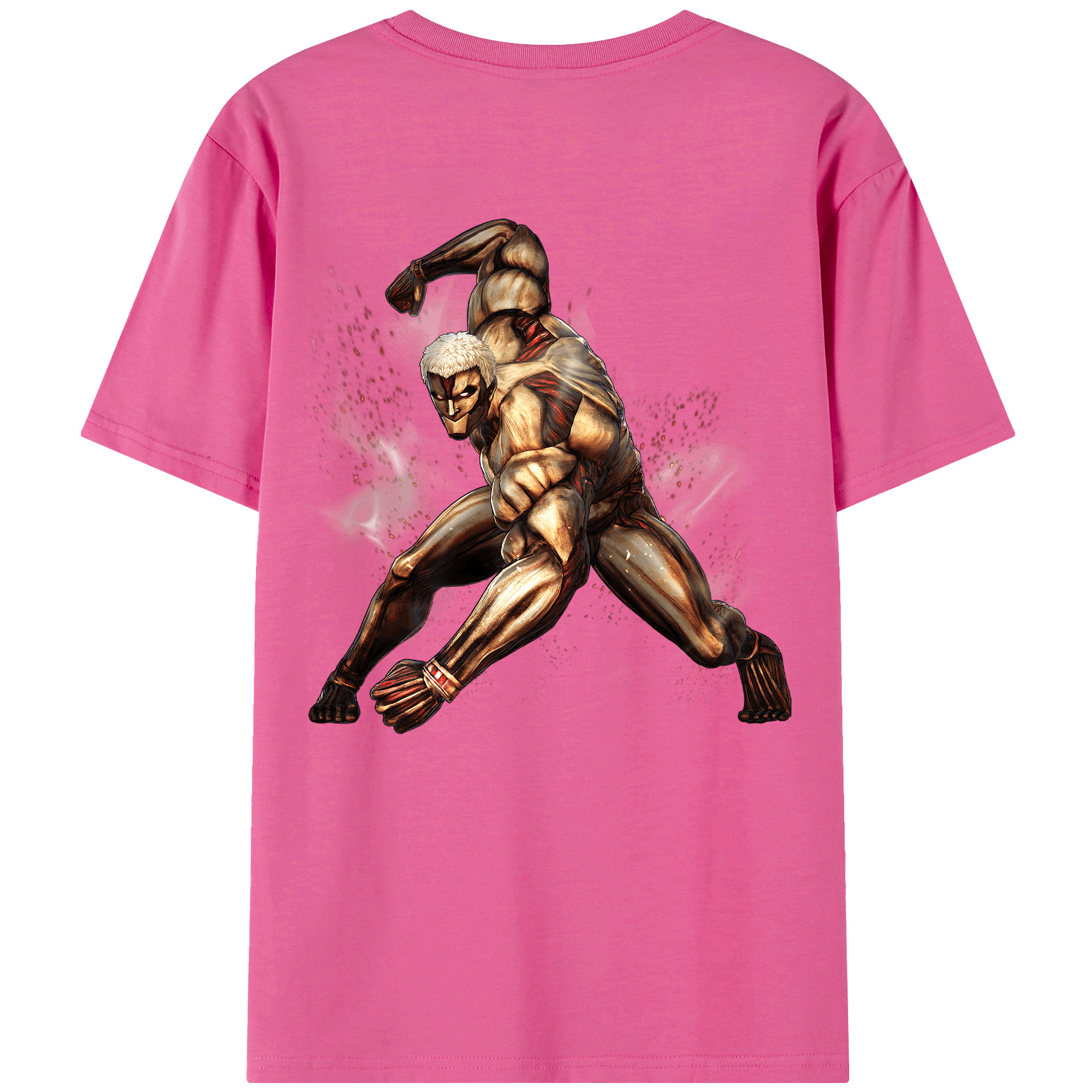 （画像用） 進撃の巨人 Attack on Titan レディース半袖Tシャツ(バックプリント)
