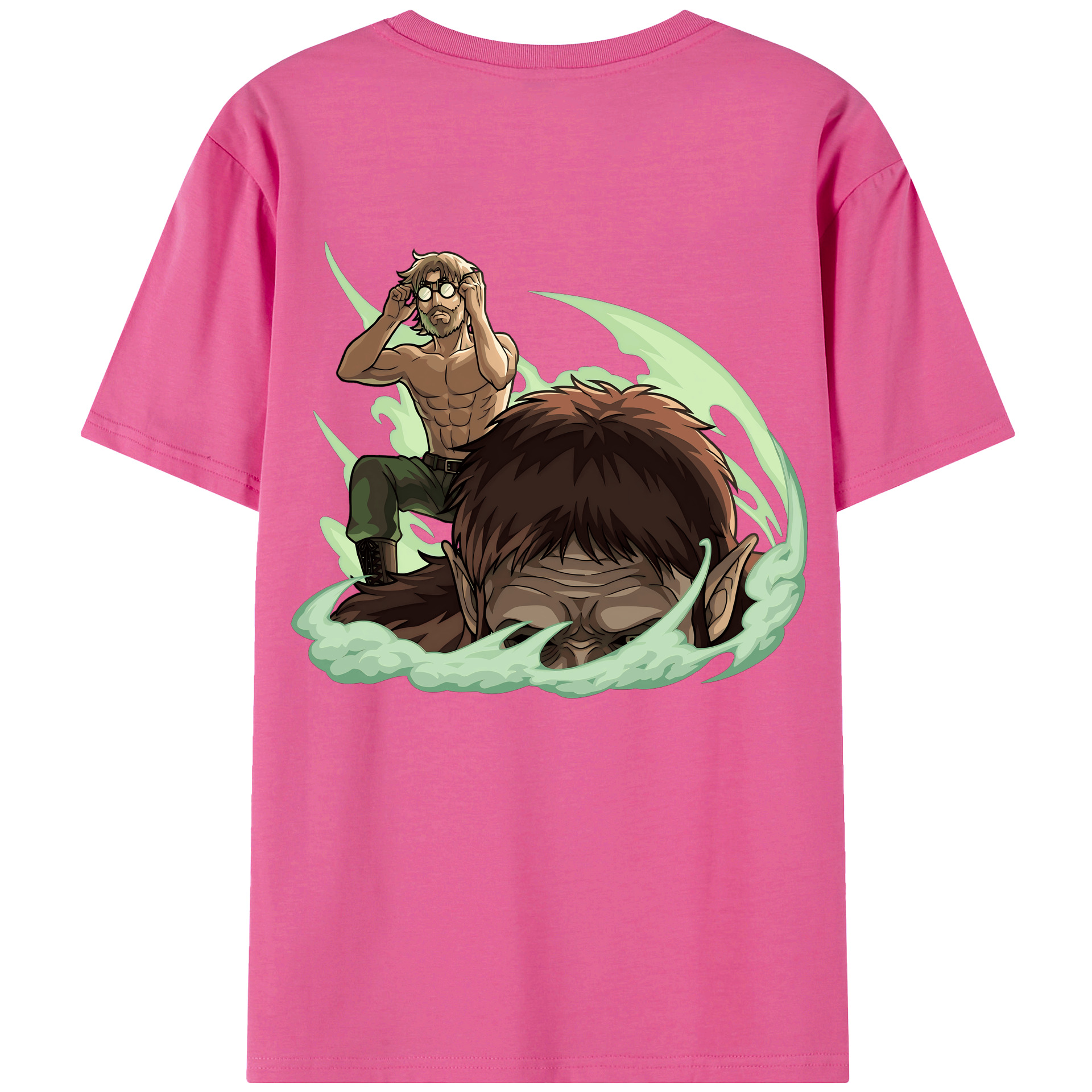 （画像用） 進撃の巨人 Attack on Titan レディース半袖Tシャツ(バックプリント)