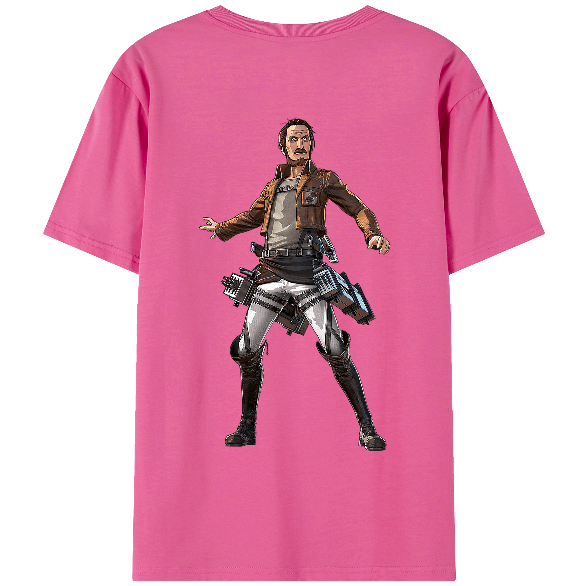 （画像用） 進撃の巨人 Attack on Titan レディース半袖Tシャツ(バックプリント)