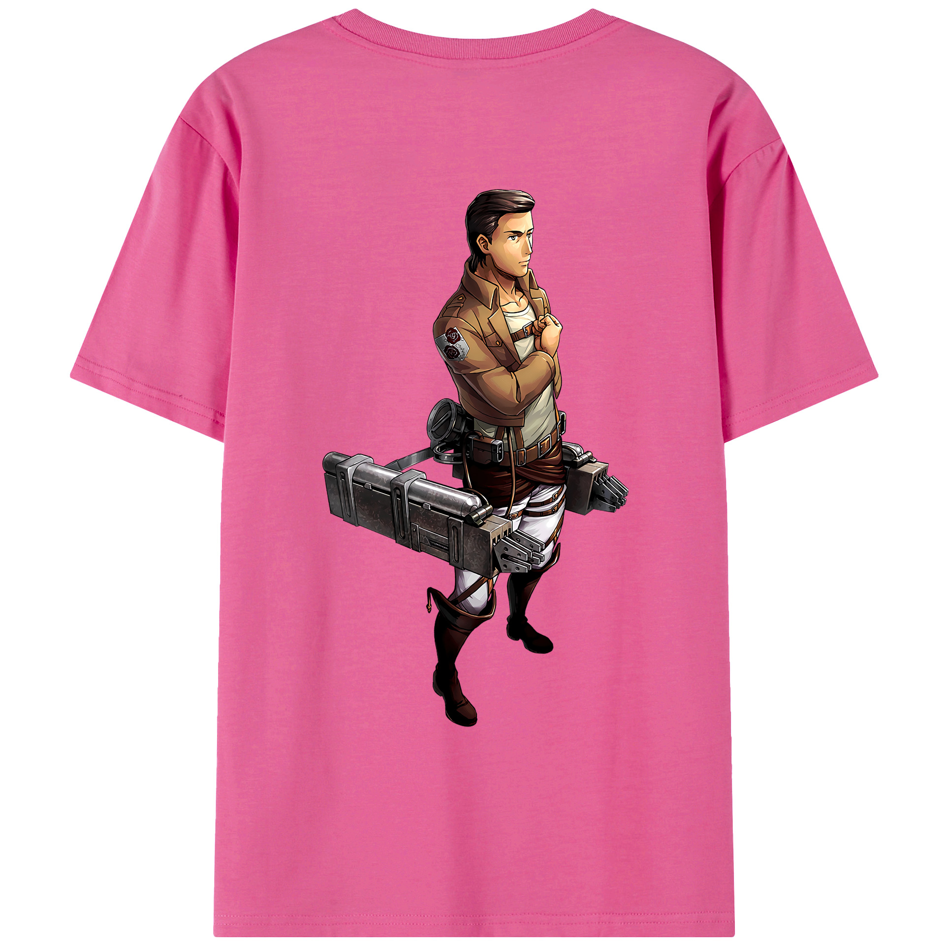 （画像用） 進撃の巨人 Attack on Titan レディース半袖Tシャツ(バックプリント)