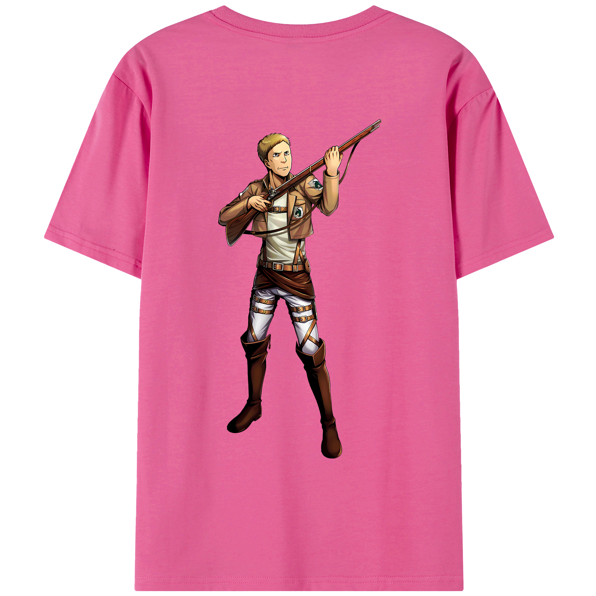 （画像用） 進撃の巨人 Attack on Titan レディース半袖Tシャツ(バックプリント)