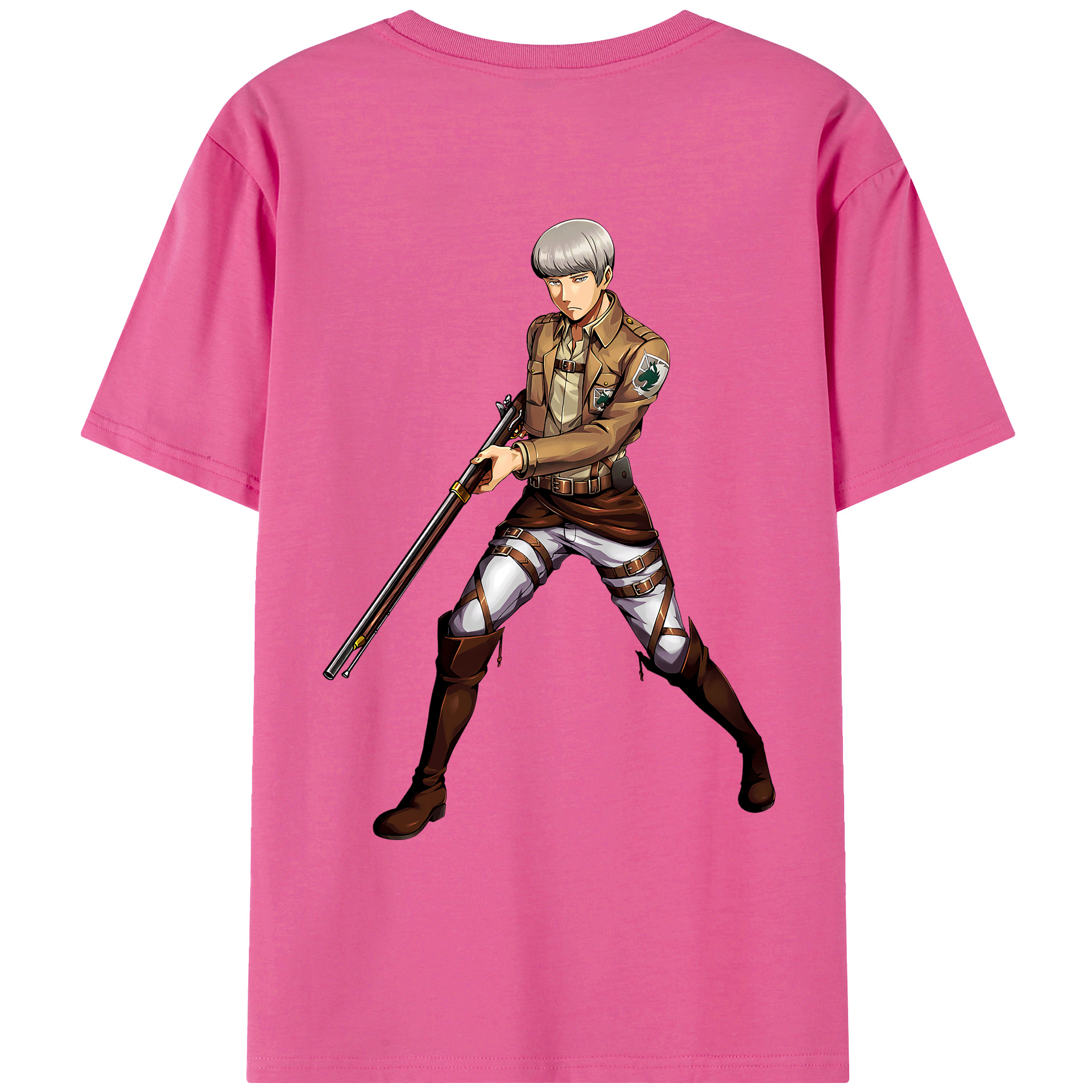（画像用） 進撃の巨人 Attack on Titan レディース半袖Tシャツ(バックプリント)