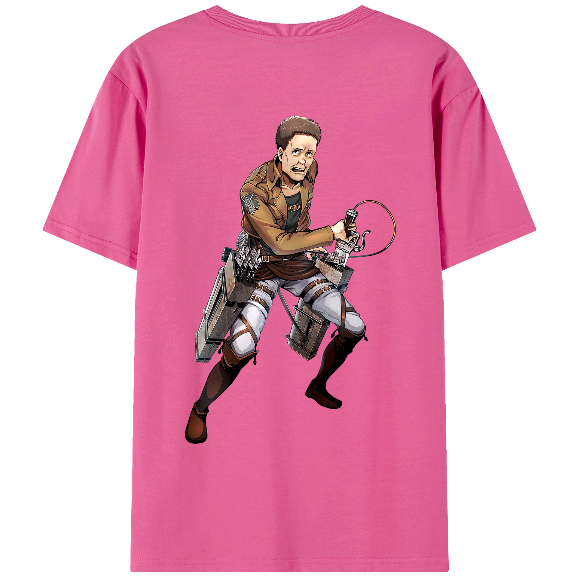 （画像用） 進撃の巨人 Attack on Titan レディース半袖Tシャツ(バックプリント)