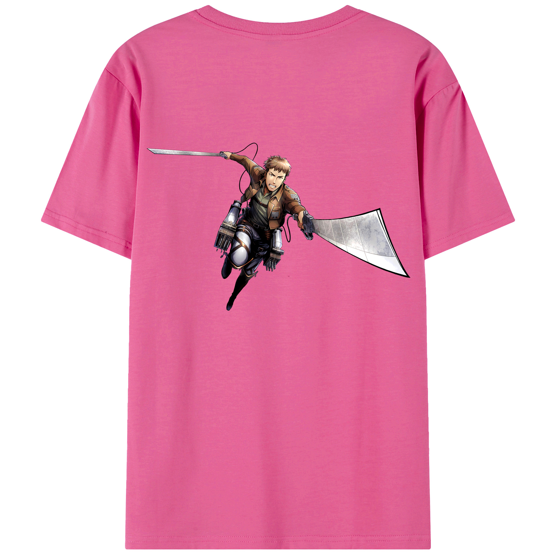（画像用） 進撃の巨人 Attack on Titan レディース半袖Tシャツ(バックプリント)