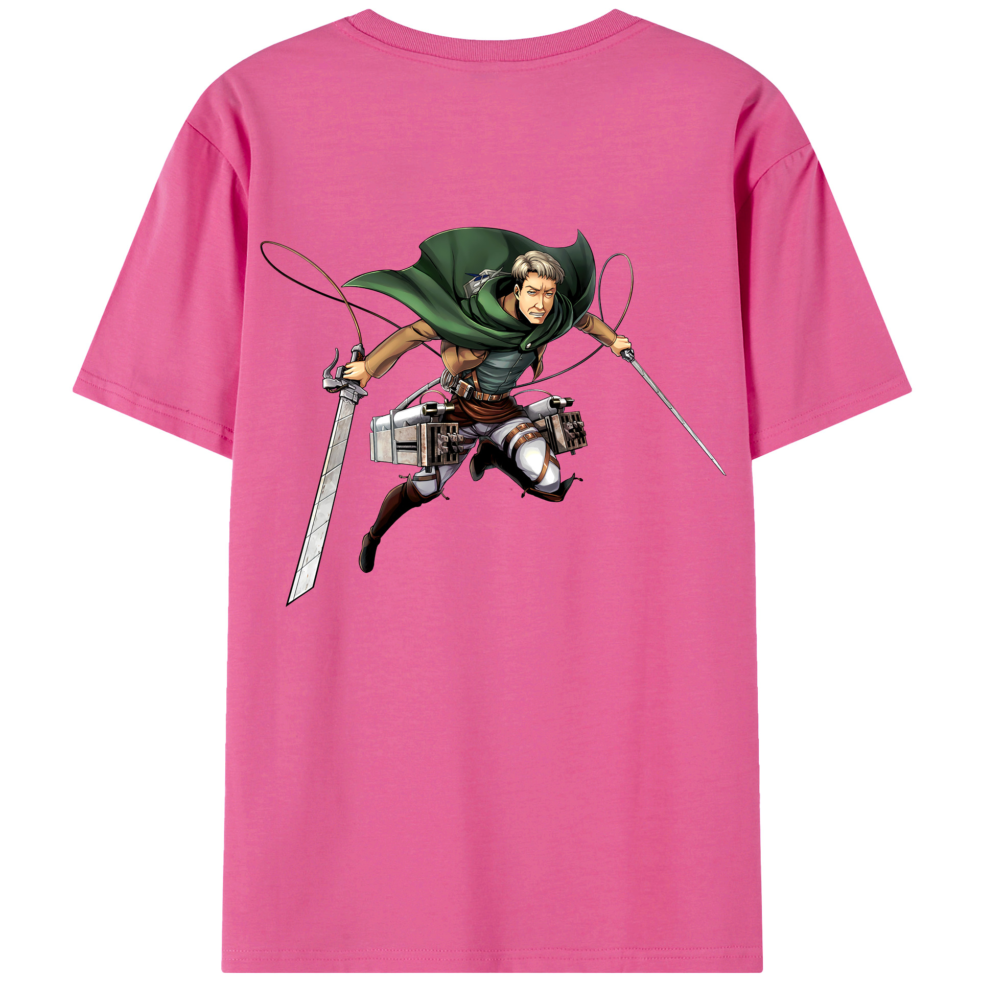 （画像用） 進撃の巨人 Attack on Titan レディース半袖Tシャツ(バックプリント)