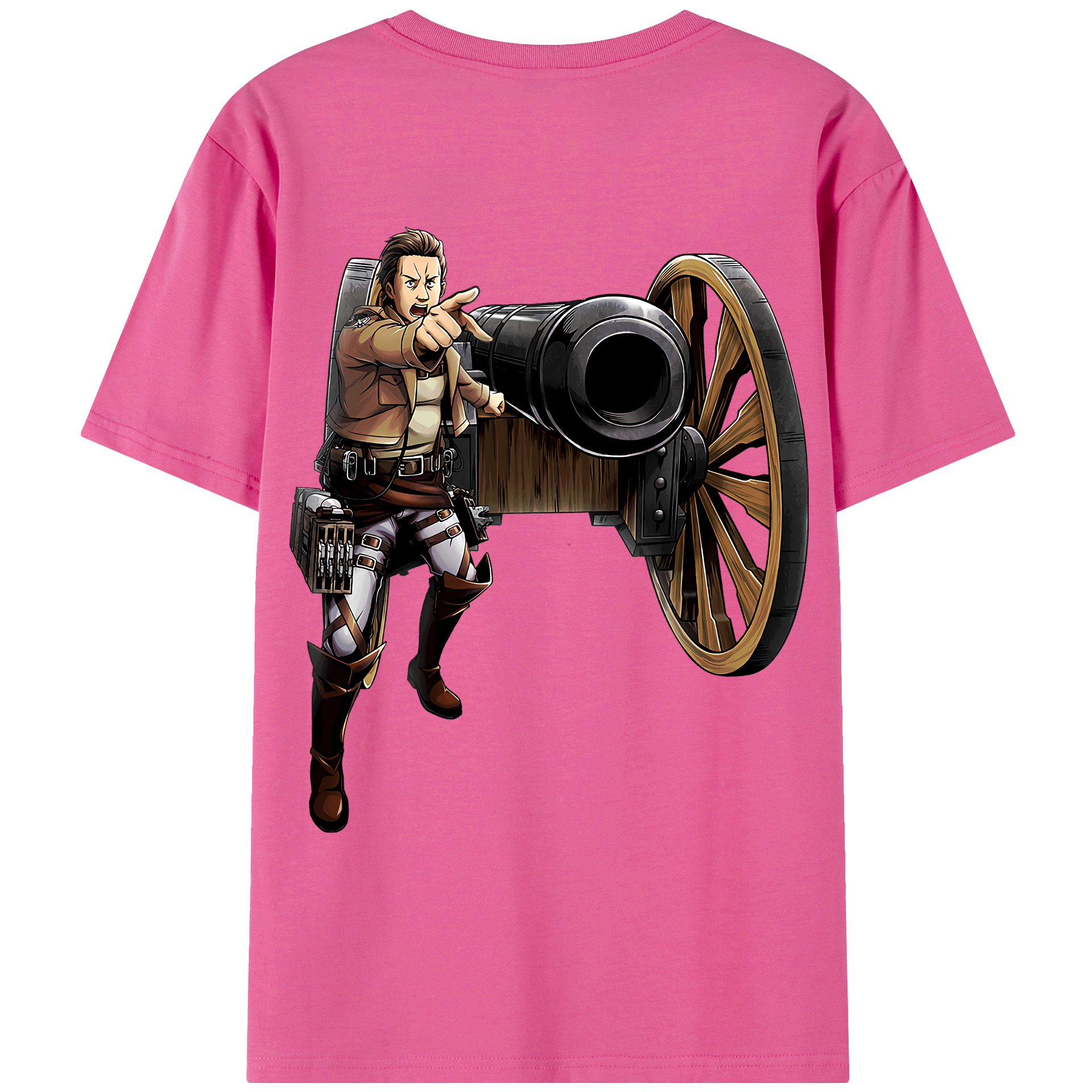 （画像用） 進撃の巨人 Attack on Titan レディース半袖Tシャツ(バックプリント)