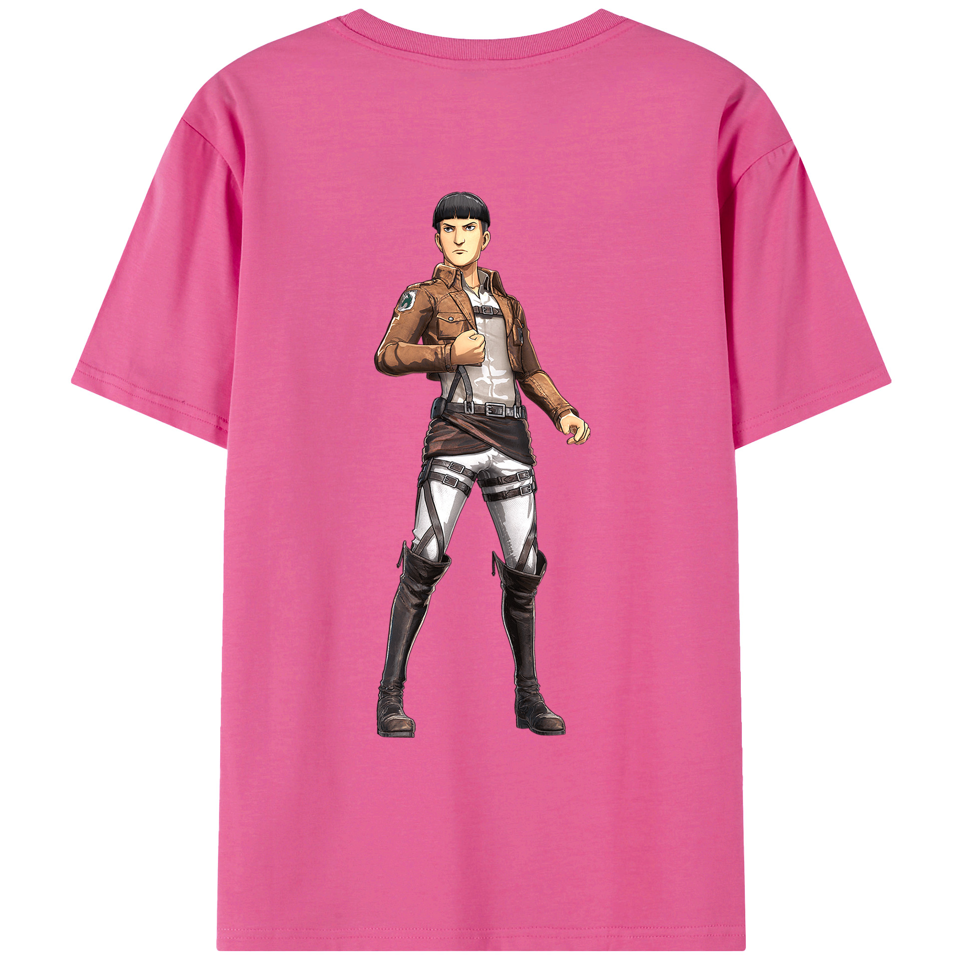 （画像用） 進撃の巨人 Attack on Titan レディース半袖Tシャツ(バックプリント)