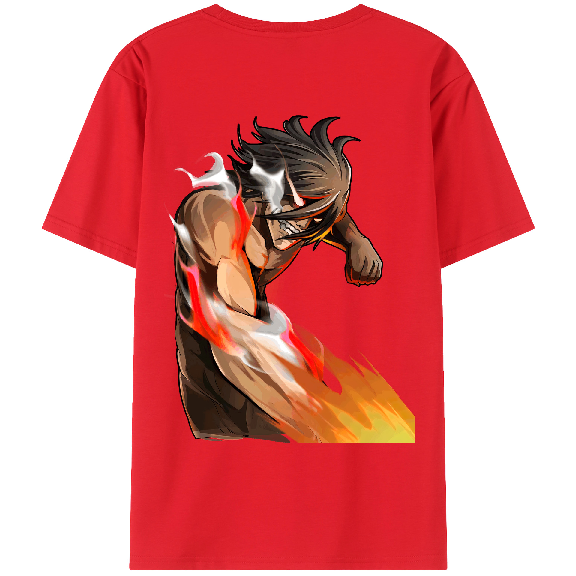 （画像用） 進撃の巨人 Attack on Titan レディース半袖Tシャツ(バックプリント)