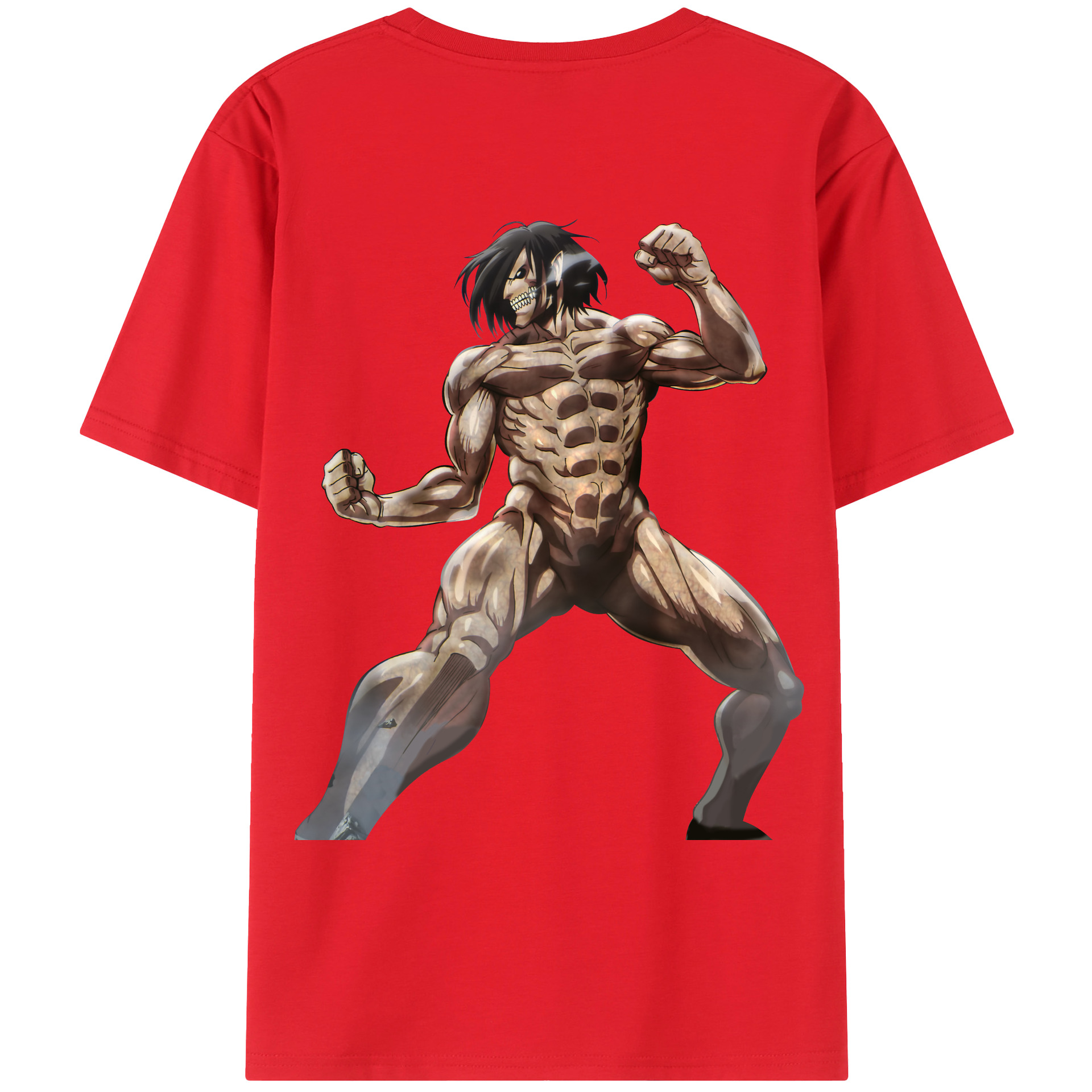 （画像用） 進撃の巨人 Attack on Titan レディース半袖Tシャツ(バックプリント)
