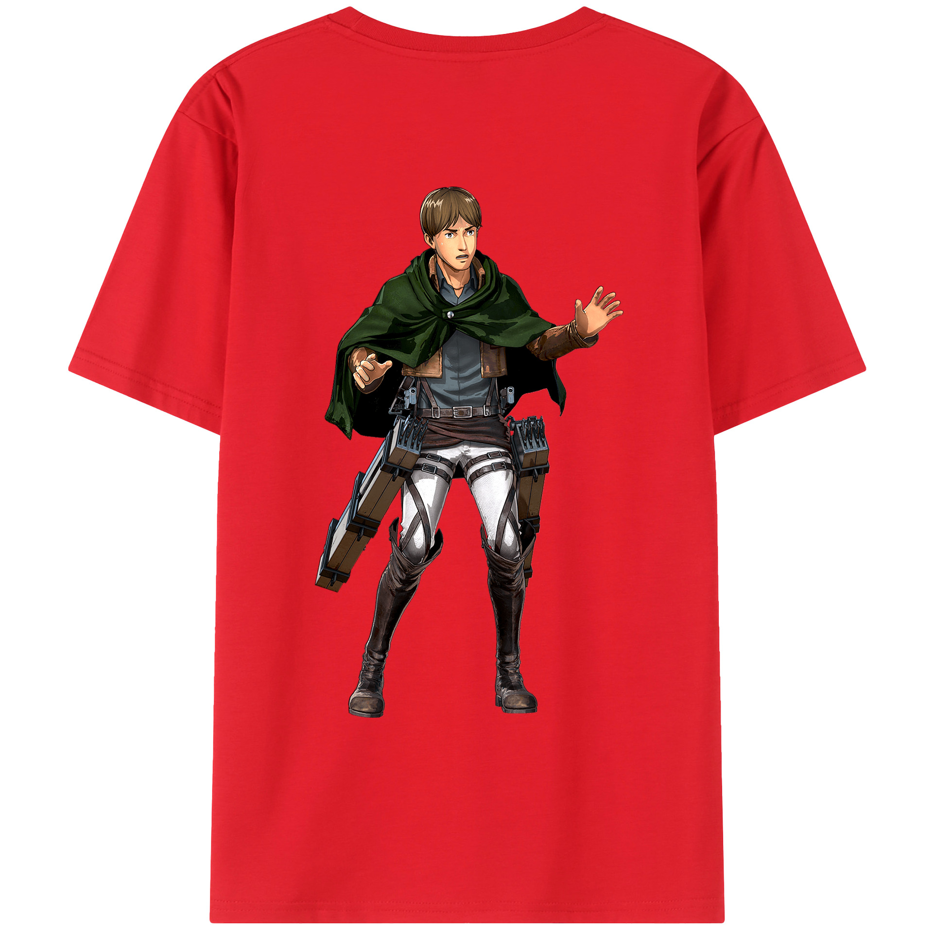 （画像用） 進撃の巨人 Attack on Titan レディース半袖Tシャツ(バックプリント)