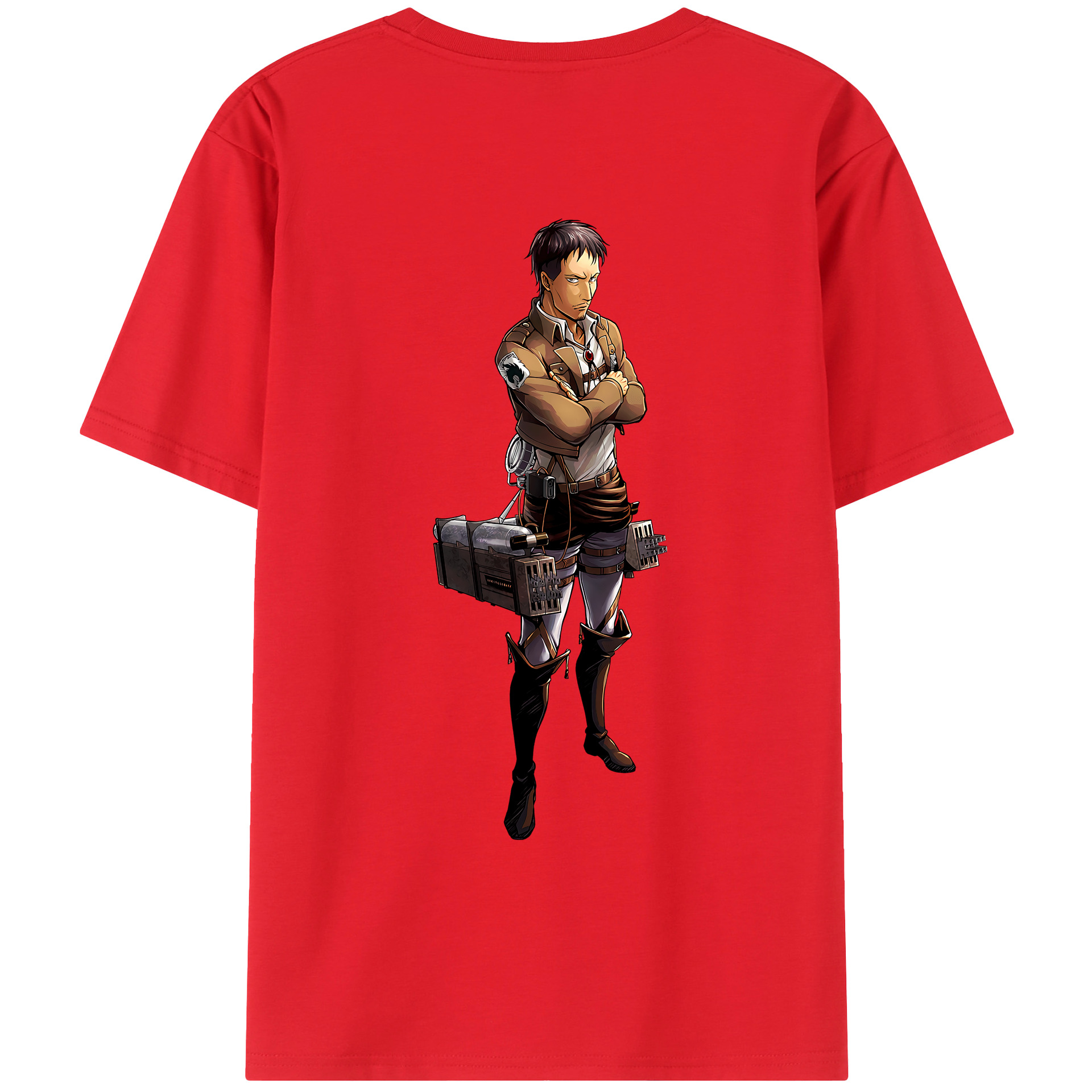 （画像用） 進撃の巨人 Attack on Titan レディース半袖Tシャツ(バックプリント)