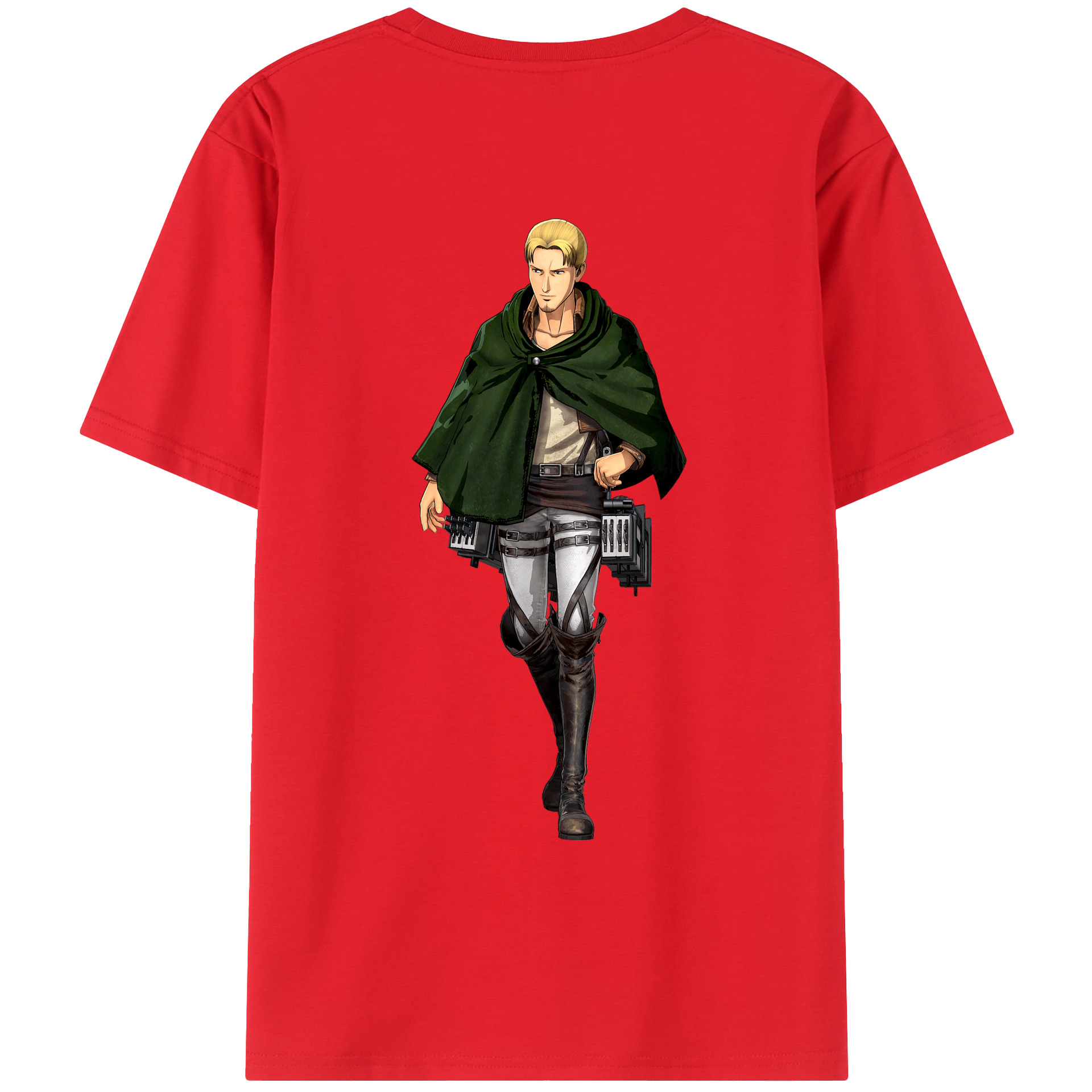 （画像用） 進撃の巨人 Attack on Titan レディース半袖Tシャツ(バックプリント)