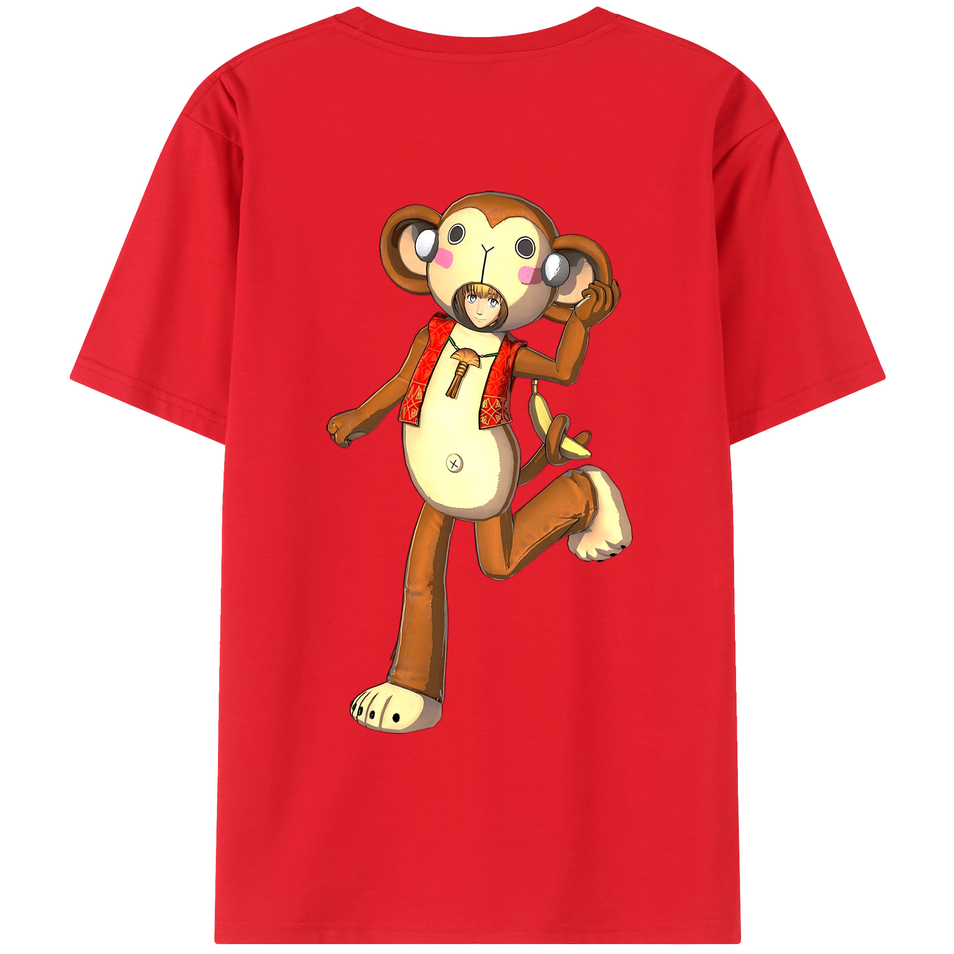 （画像用） 進撃の巨人 アルミン·アルレルト Attack on Titan Armin Arlert レディース半袖Tシャツ(バックプリント)