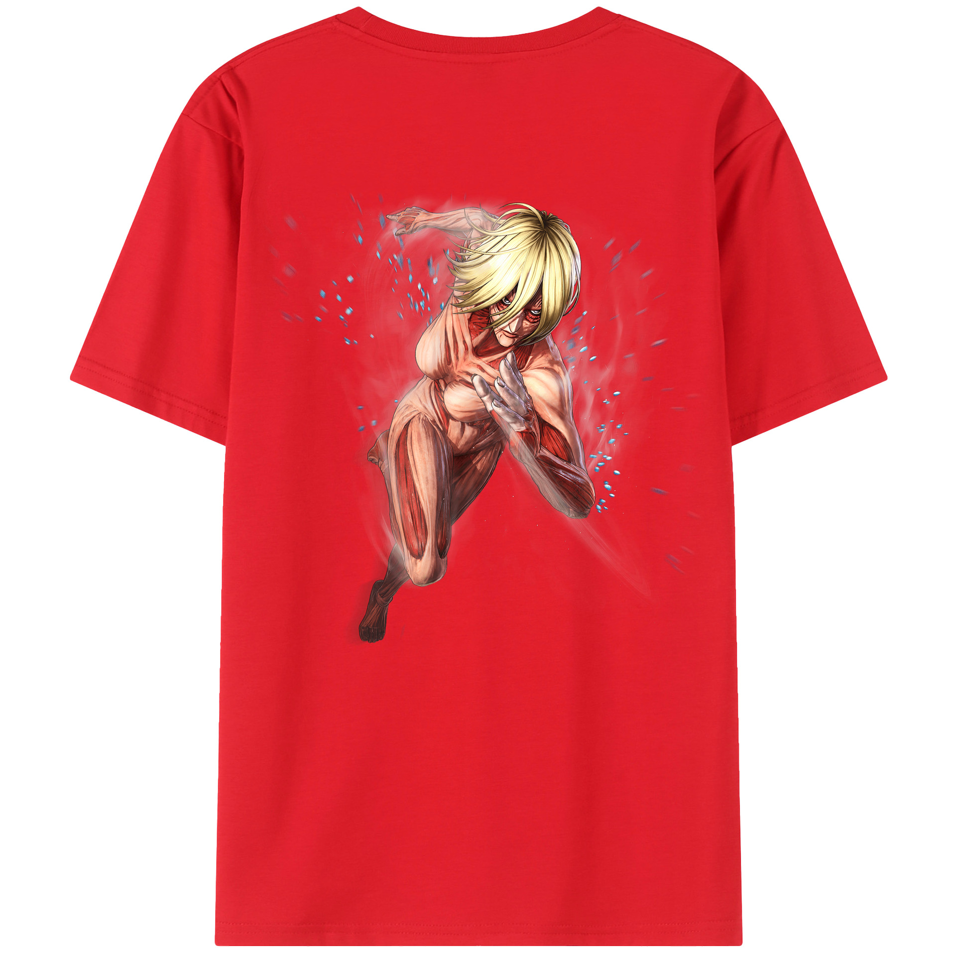 （画像用） 進撃の巨人 Attack on Titan レディース半袖Tシャツ(バックプリント)