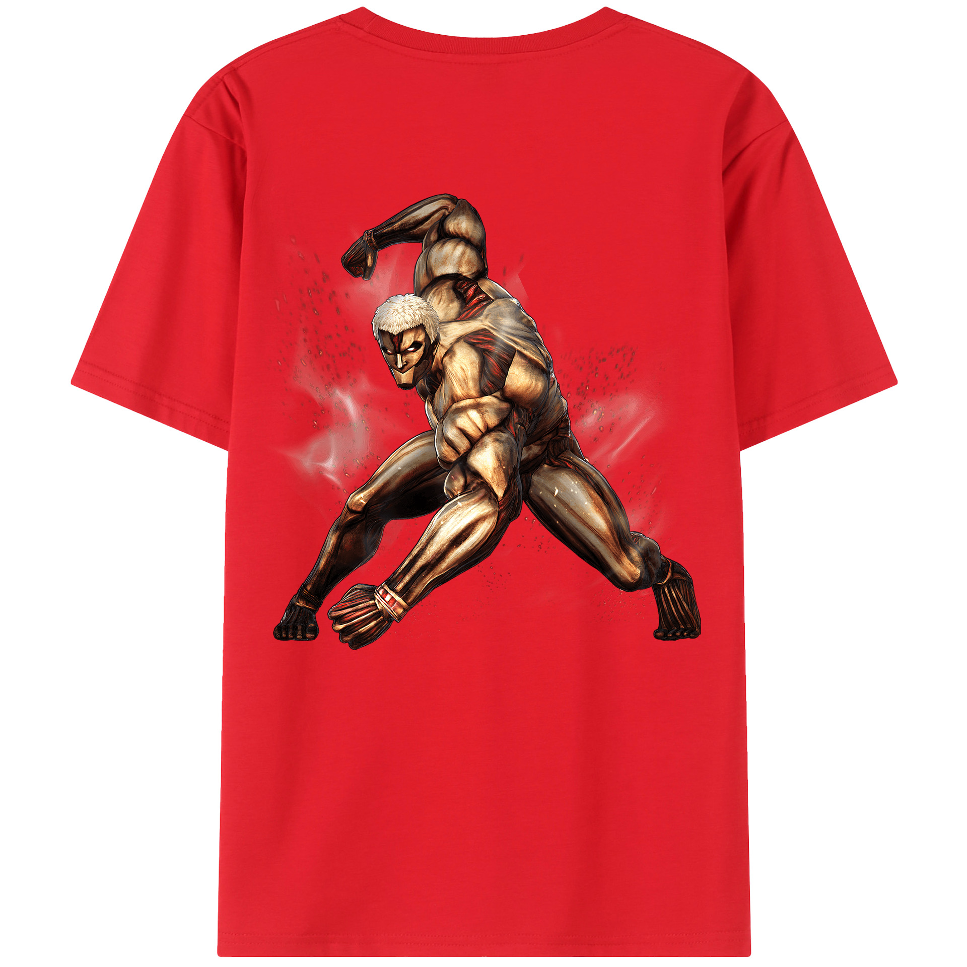 （画像用） 進撃の巨人 Attack on Titan レディース半袖Tシャツ(バックプリント)