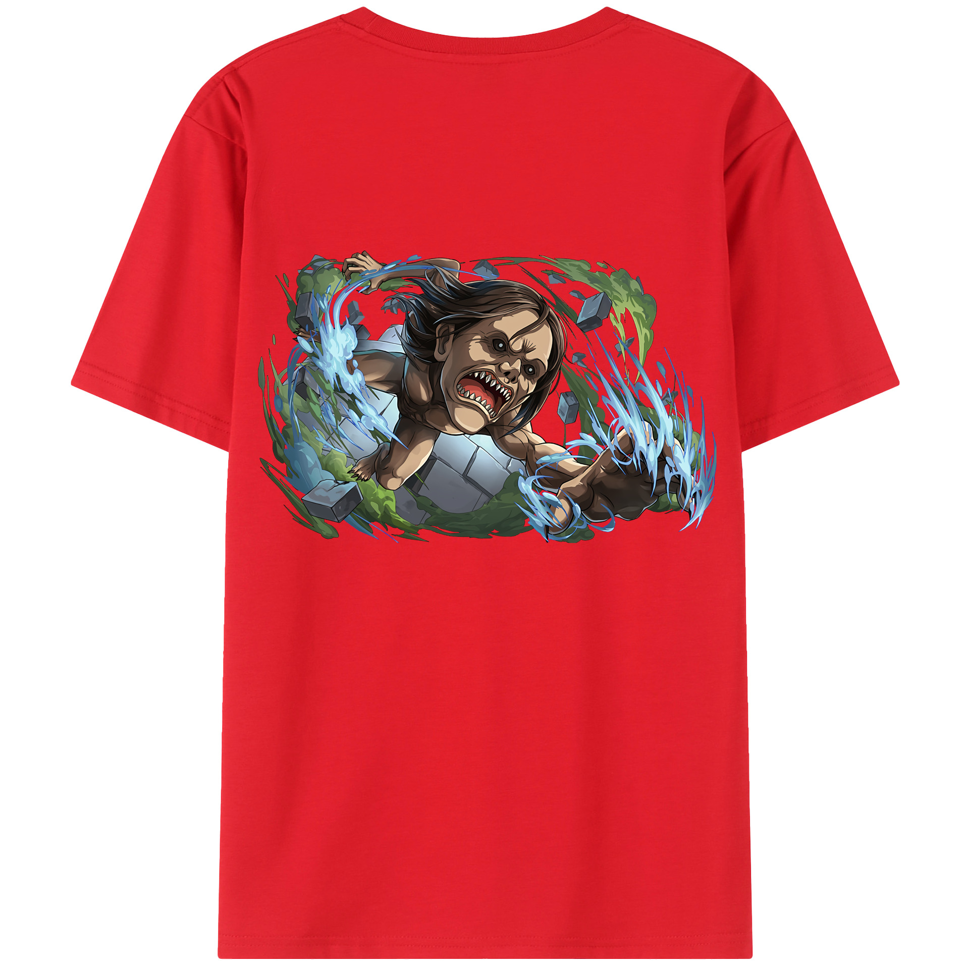 （画像用） 進撃の巨人 Attack on Titan レディース半袖Tシャツ(バックプリント)