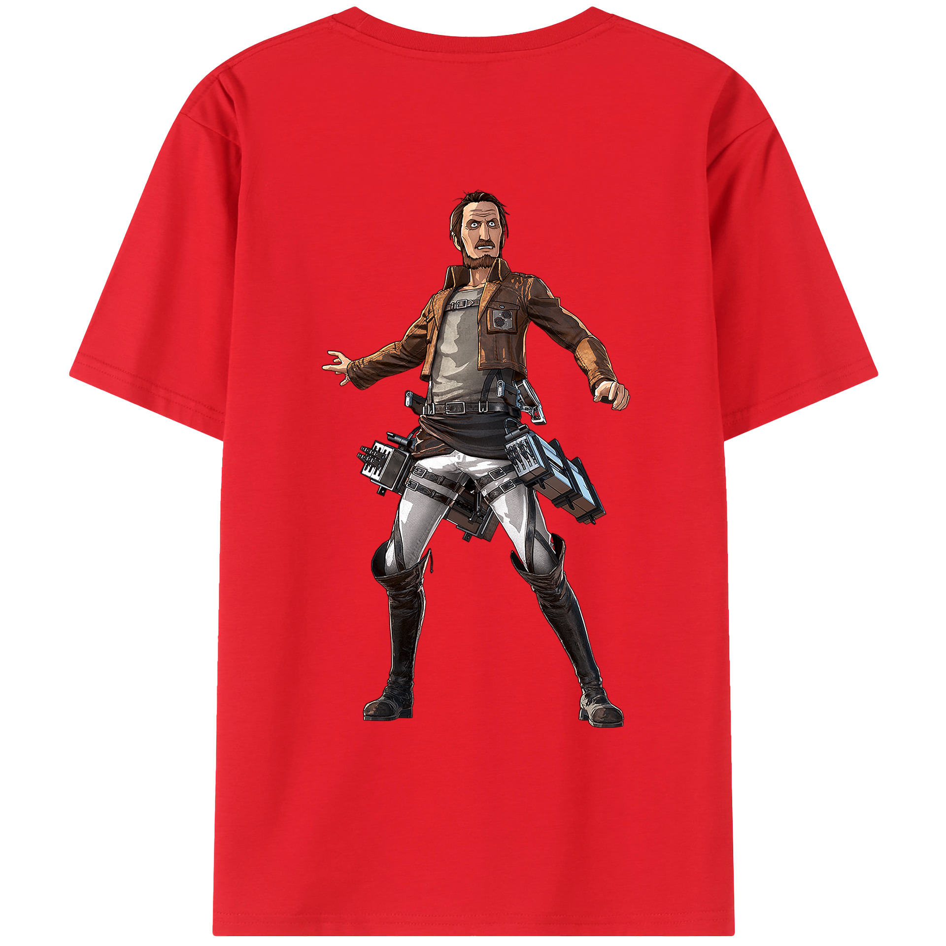 （画像用） 進撃の巨人 Attack on Titan レディース半袖Tシャツ(バックプリント)