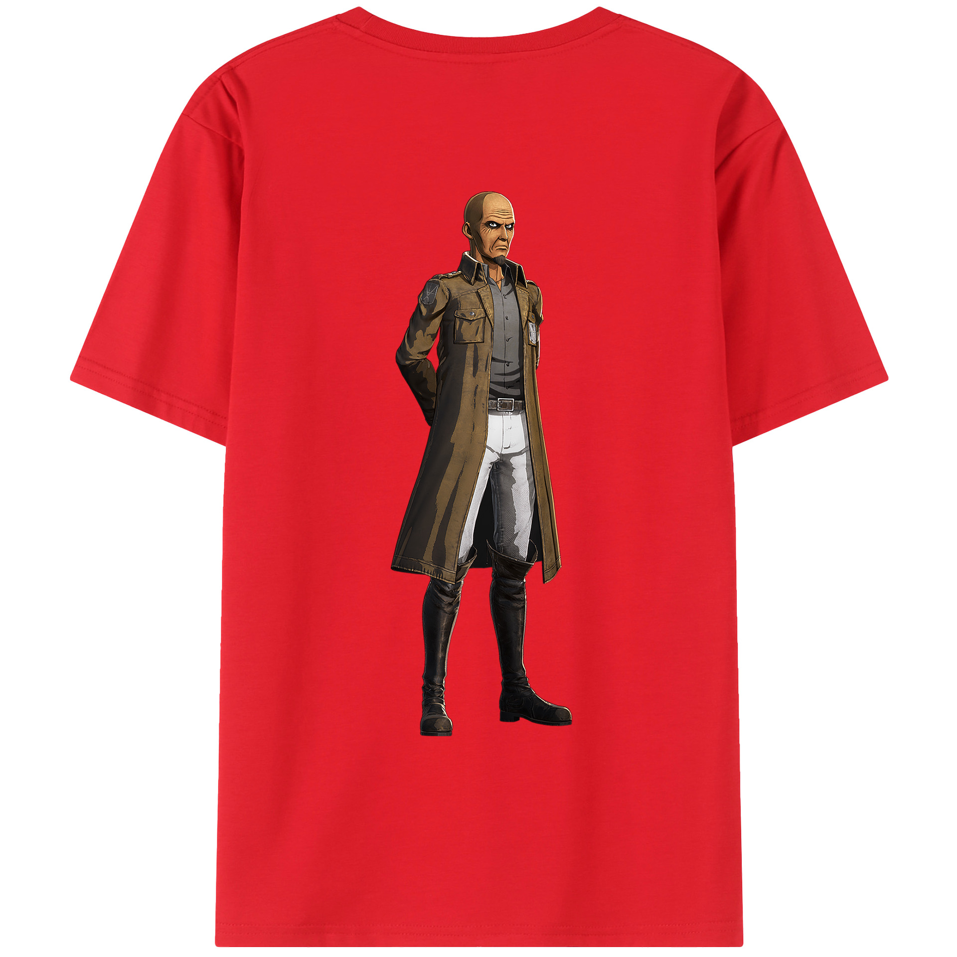 （画像用） 進撃の巨人 Attack on Titan レディース半袖Tシャツ(バックプリント)