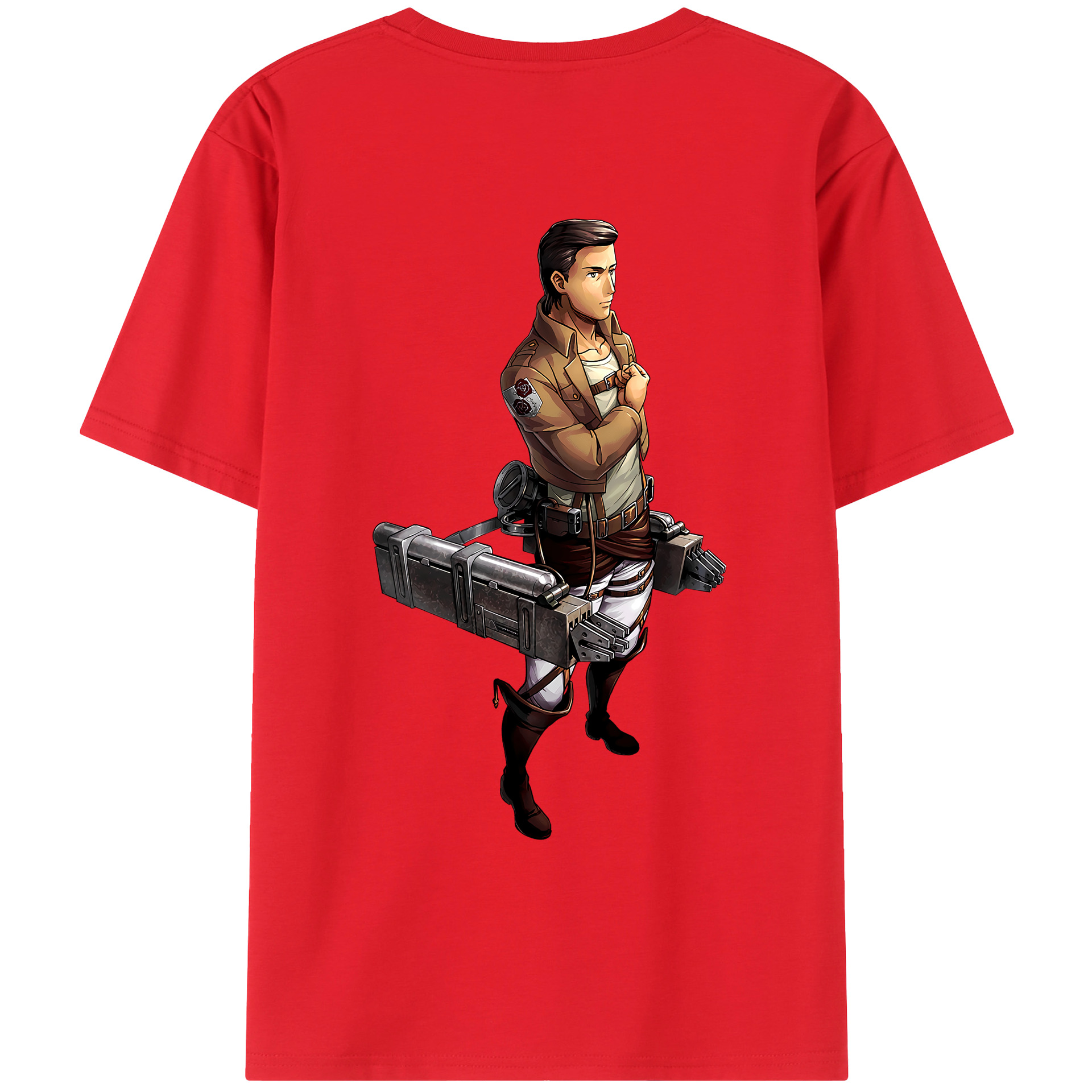 （画像用） 進撃の巨人 Attack on Titan レディース半袖Tシャツ(バックプリント)