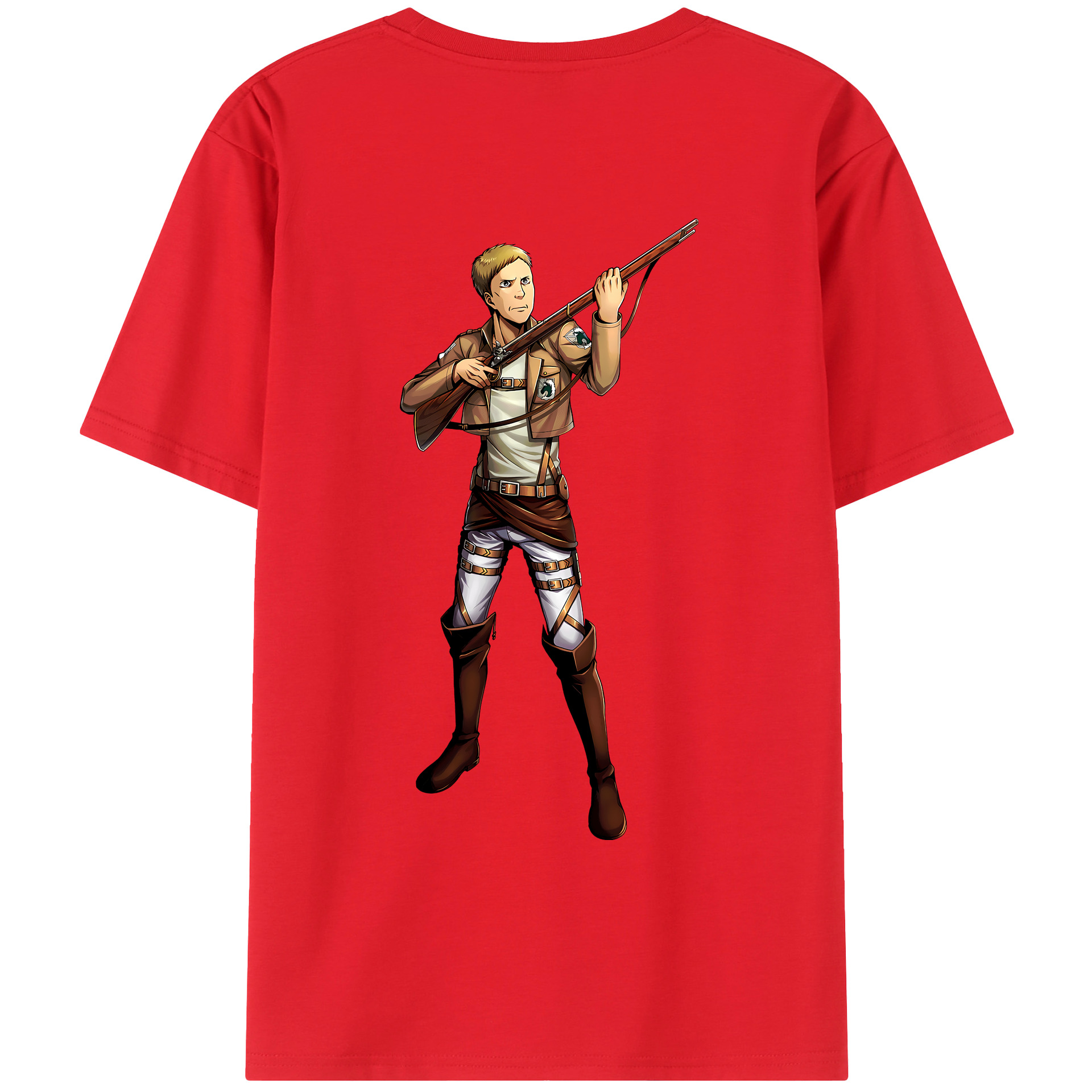 （画像用） 進撃の巨人 Attack on Titan レディース半袖Tシャツ(バックプリント)