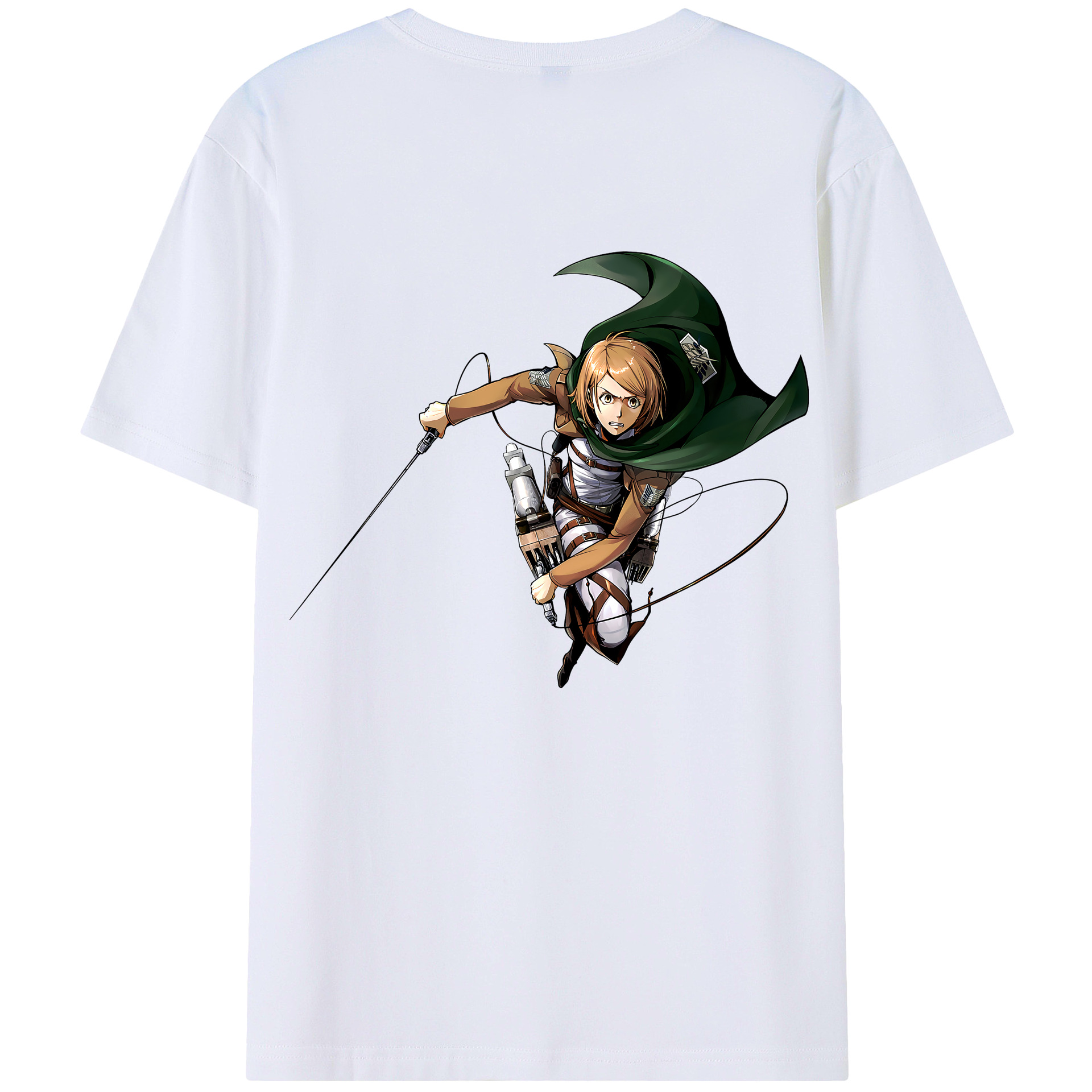 （画像用） 進撃の巨人 ペトラ·ラル Attack on Titan Petra Rall レディース半袖Tシャツ(バックプリント)