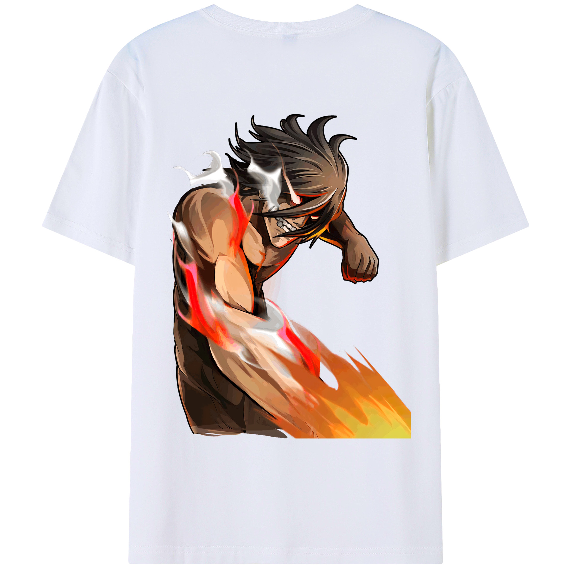 （画像用） 進撃の巨人 Attack on Titan レディース半袖Tシャツ(バックプリント)