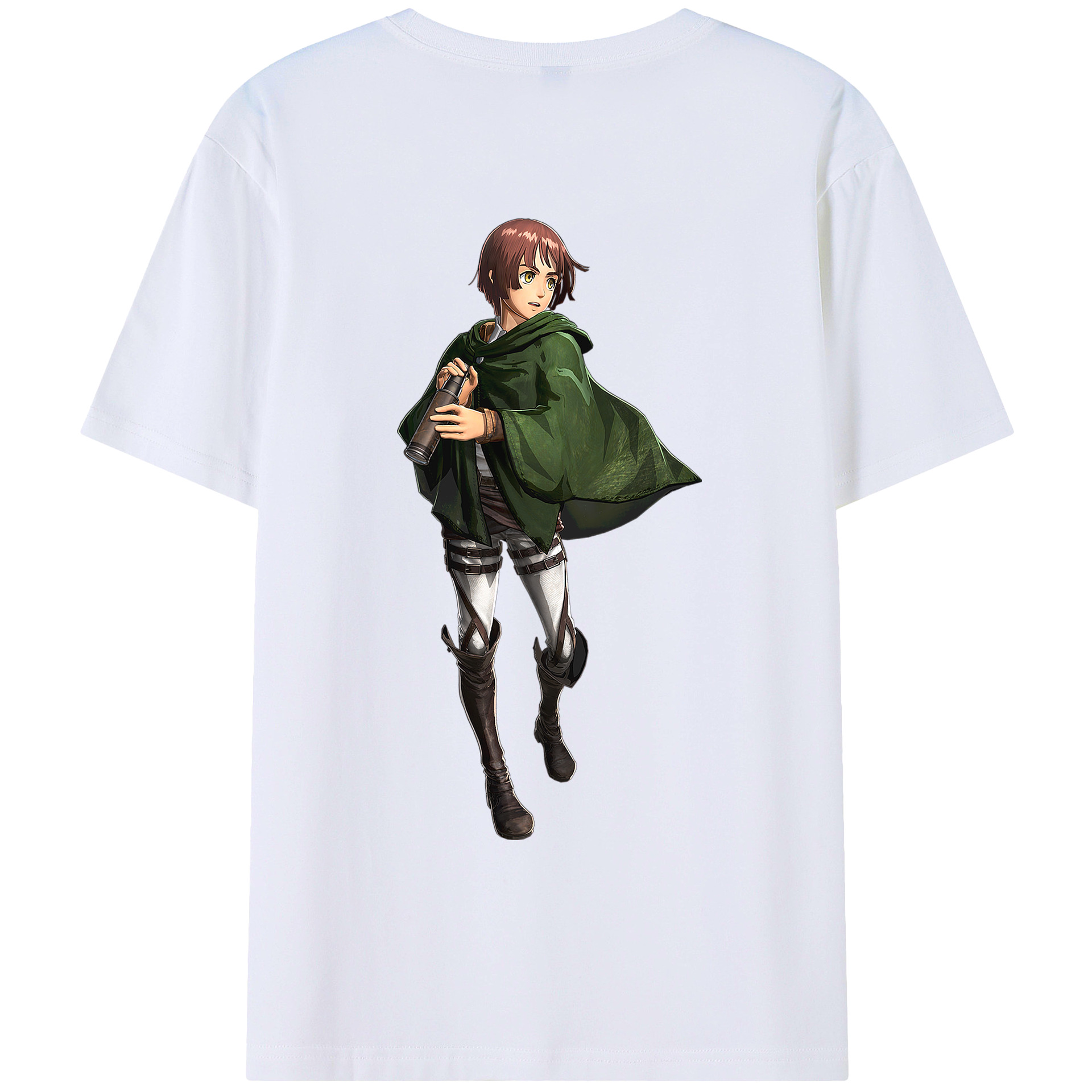 （画像用） 進撃の巨人 Attack on Titan レディース半袖Tシャツ(バックプリント)