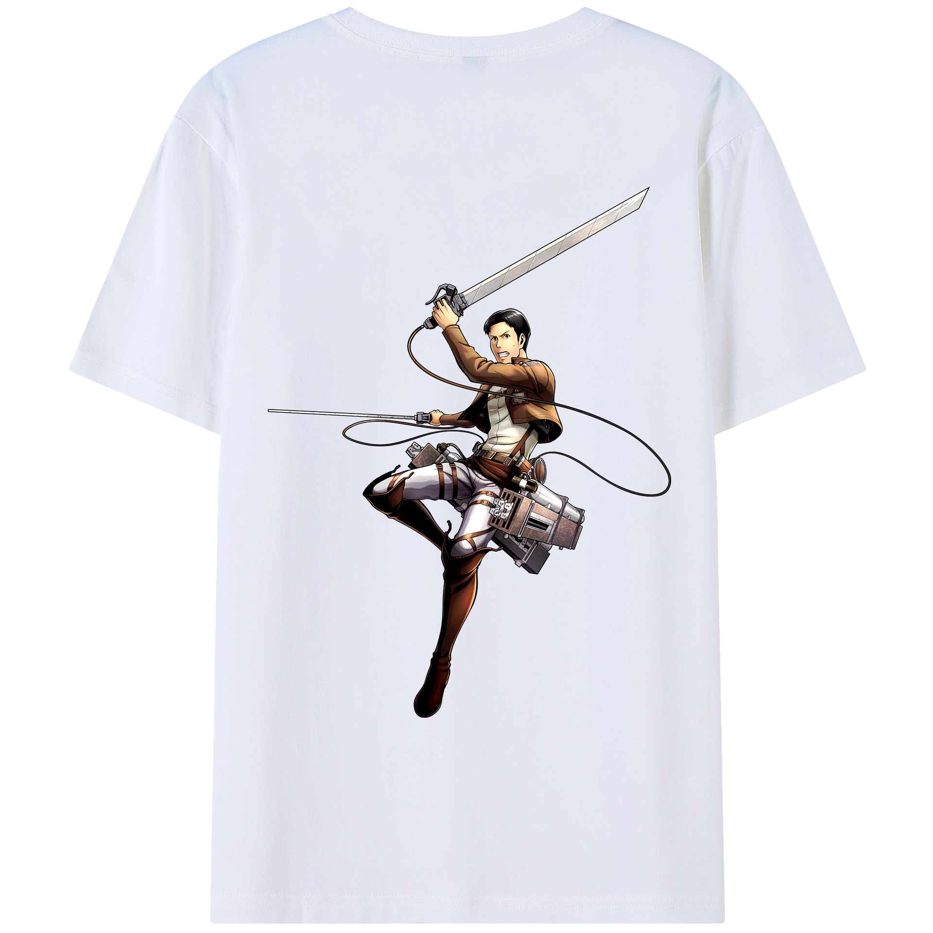（画像用） 進撃の巨人 Attack on Titan レディース半袖Tシャツ(バックプリント)