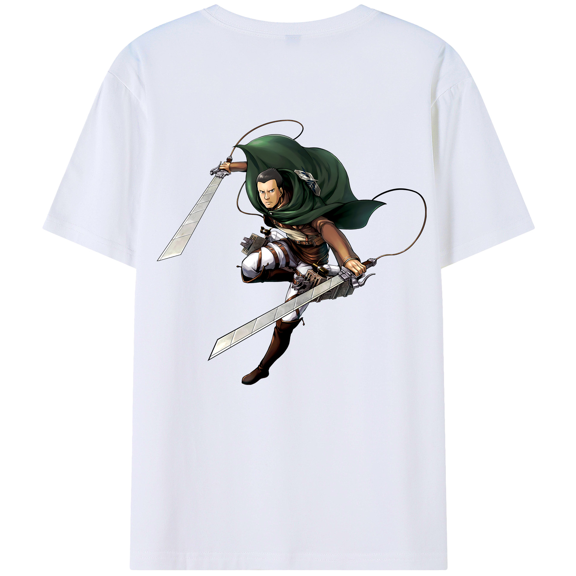 （画像用） 進撃の巨人 Attack on Titan レディース半袖Tシャツ(バックプリント)