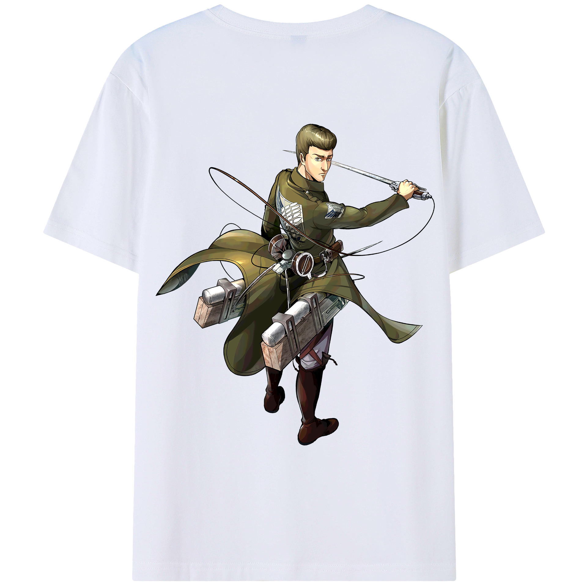 （画像用） 進撃の巨人 Attack on Titan レディース半袖Tシャツ(バックプリント)