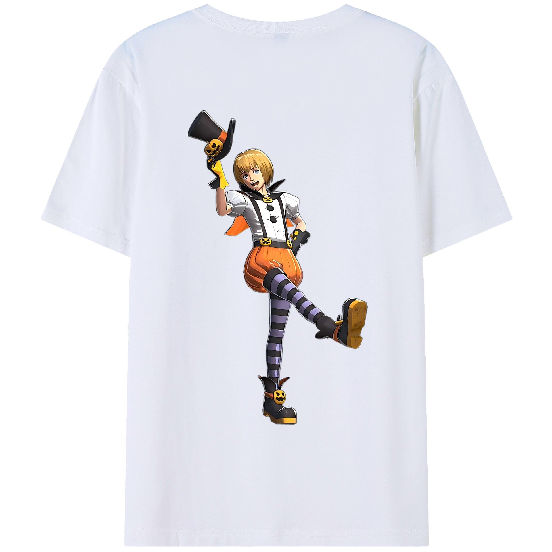 （画像用） 進撃の巨人 アルミン·アルレルト Attack on Titan Armin Arlert レディース半袖Tシャツ(バックプリント)