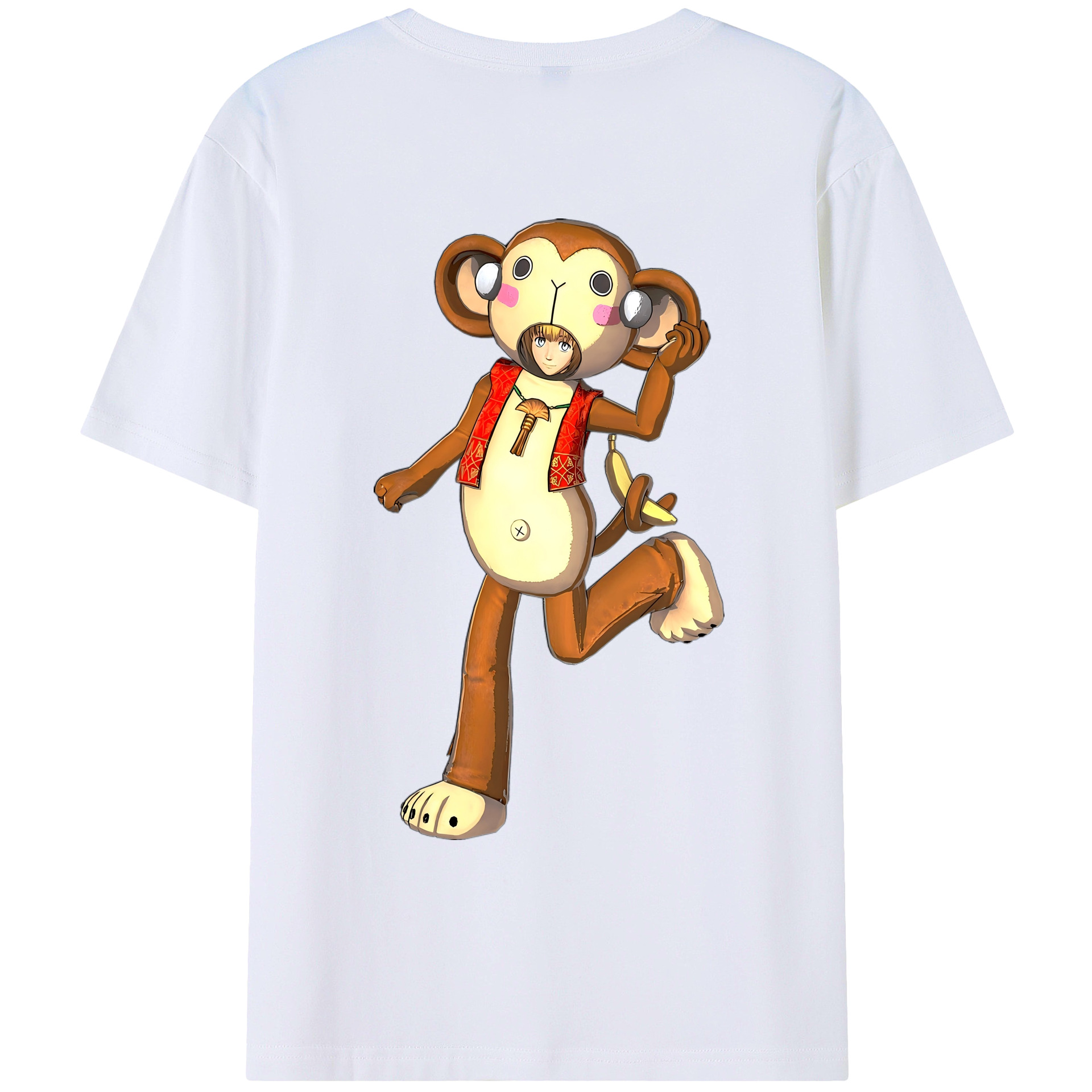 （画像用） 進撃の巨人 アルミン·アルレルト Attack on Titan Armin Arlert レディース半袖Tシャツ(バックプリント)