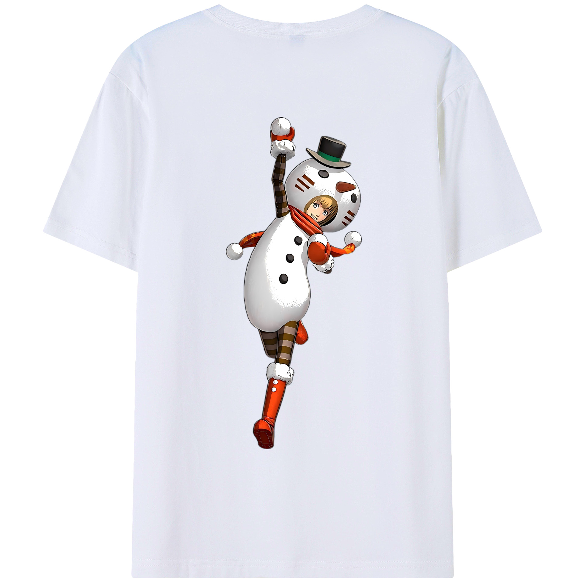 （画像用） 進撃の巨人 アルミン·アルレルト Attack on Titan Armin Arlert レディース半袖Tシャツ(バックプリント)