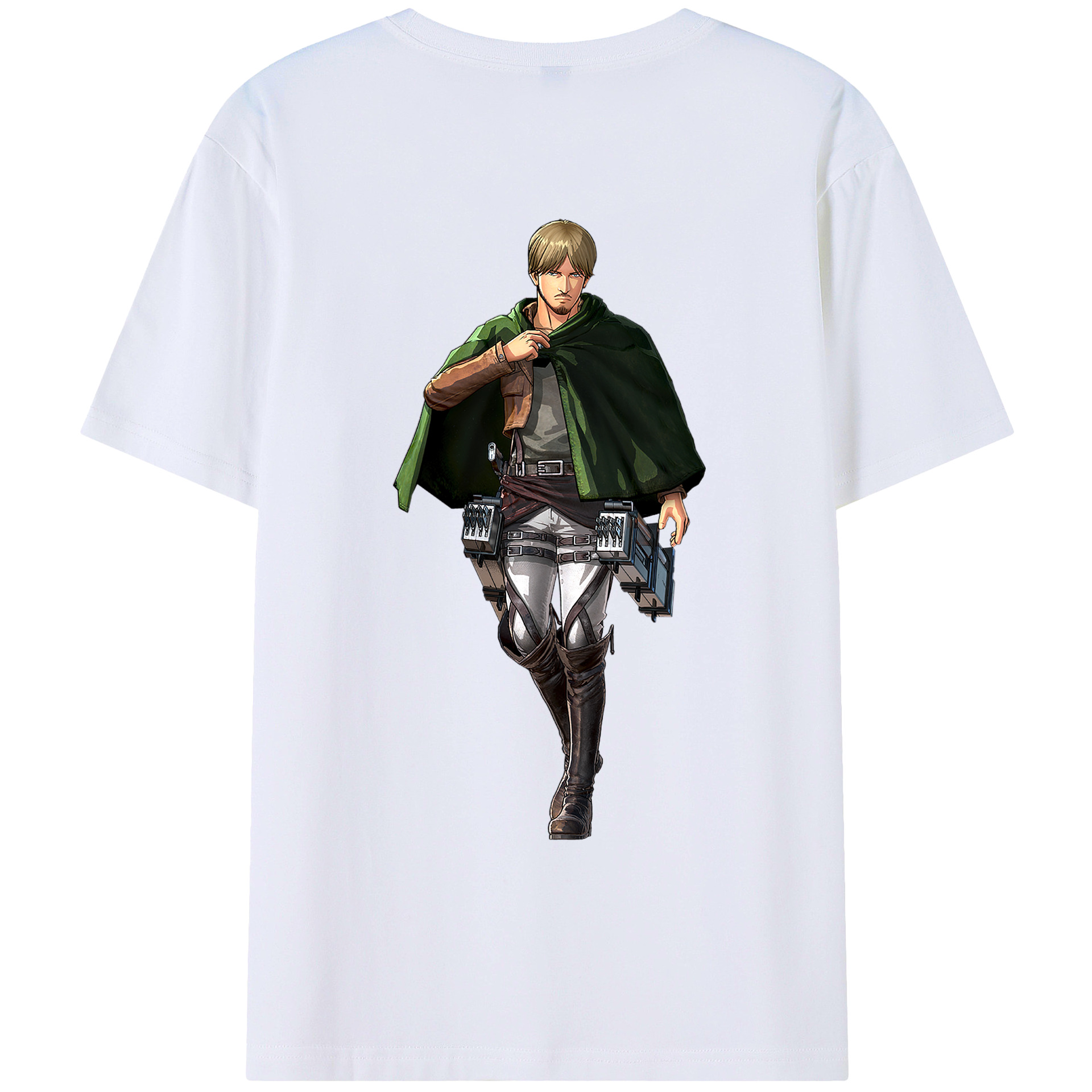 （画像用） 進撃の巨人 ミケ·ザカリアス Attack on Titan Mike Zakarius レディース半袖Tシャツ(バックプリント)