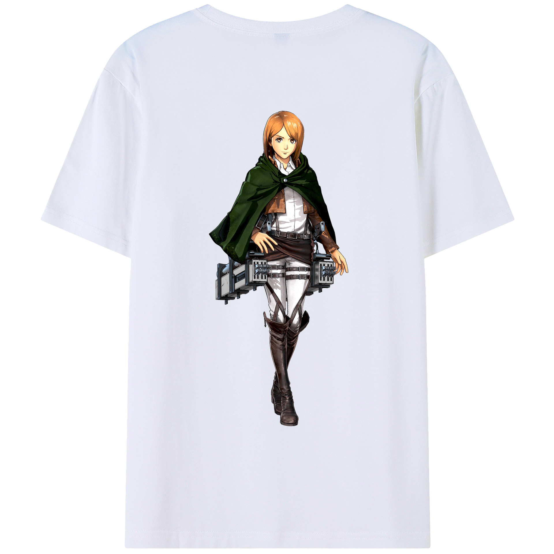 （画像用） 進撃の巨人 ペトラ·ラル Attack on Titan Petra Rall レディース半袖Tシャツ(バックプリント)